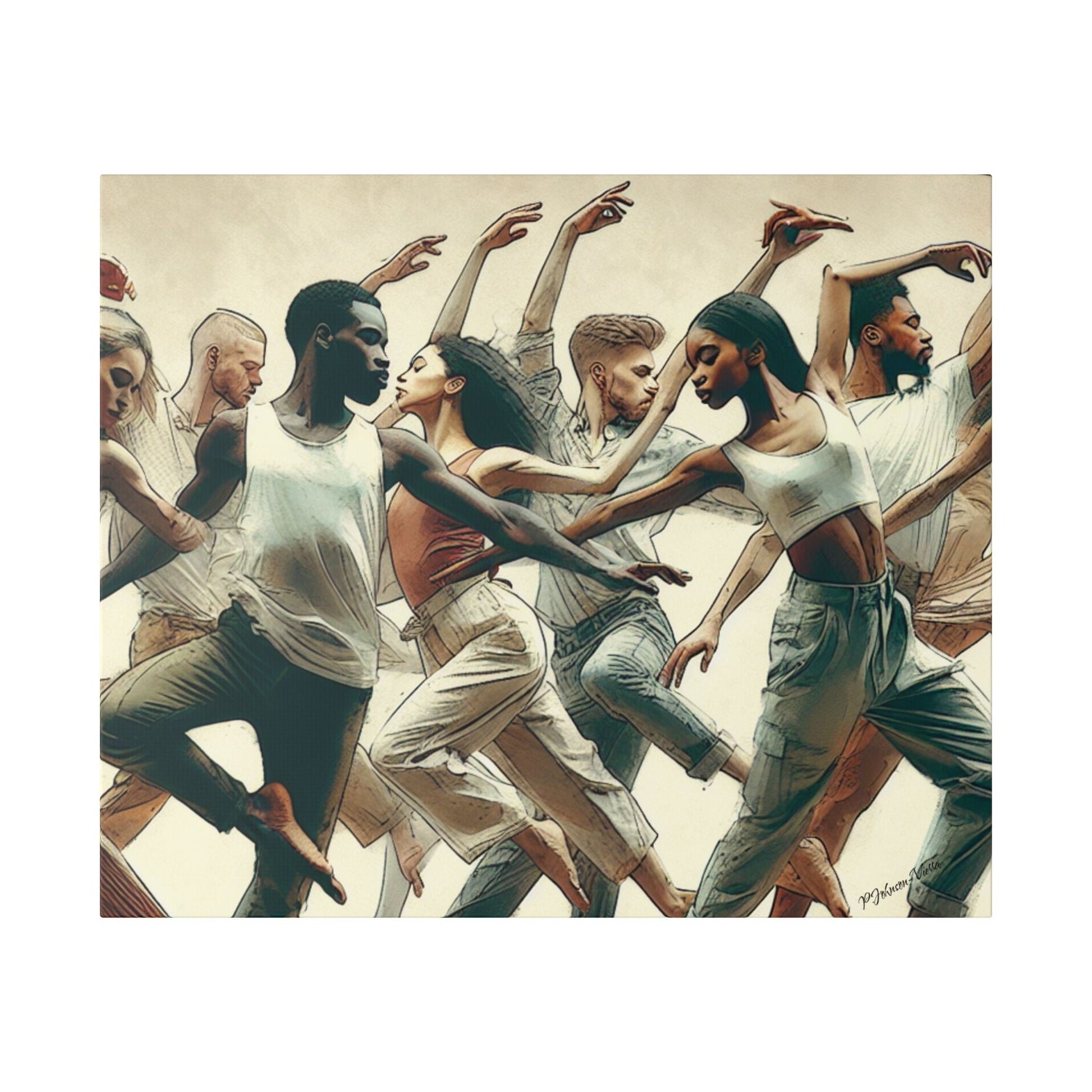 Canvas Wall Art~Contemporary Dance