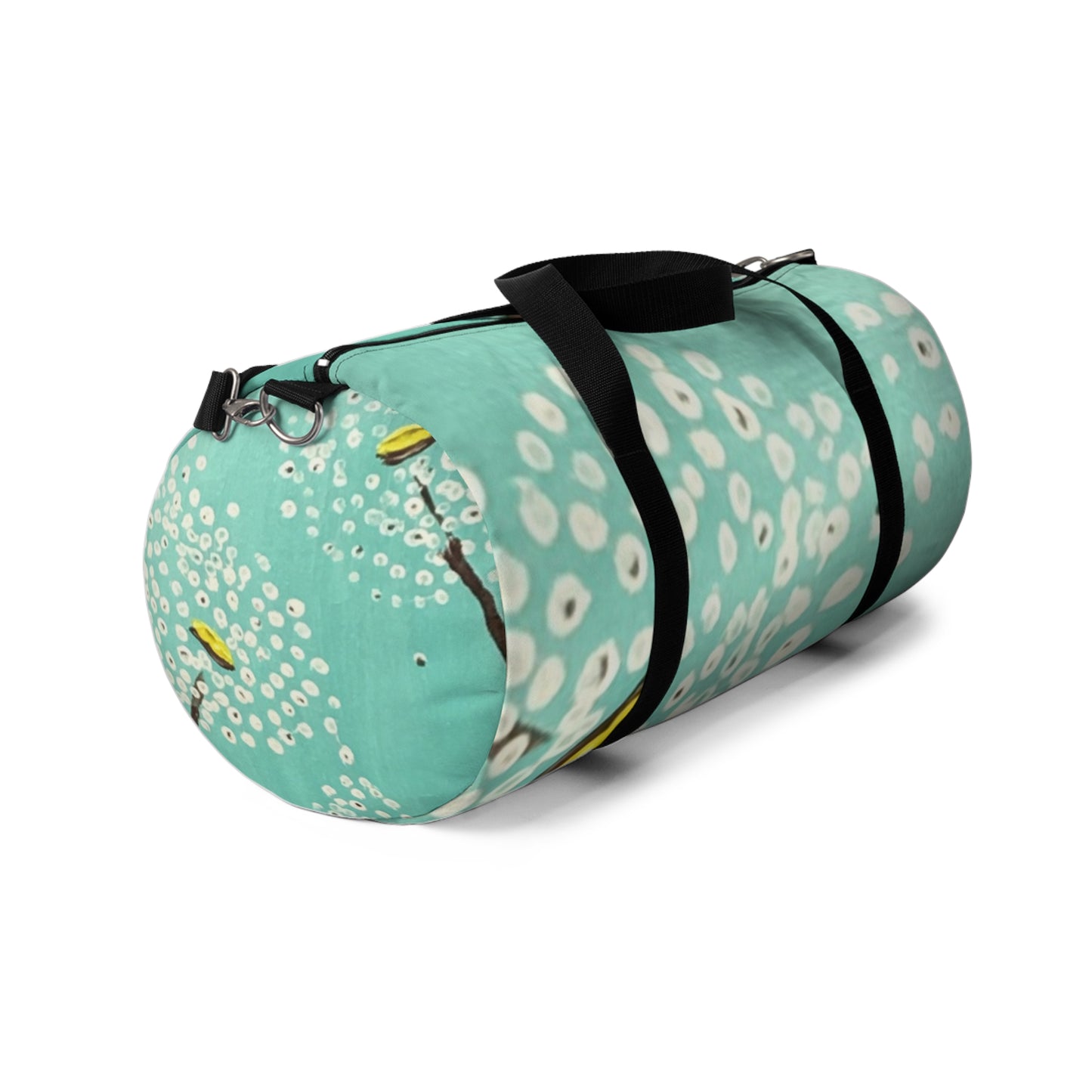 Duffel Bag-White Dandelions