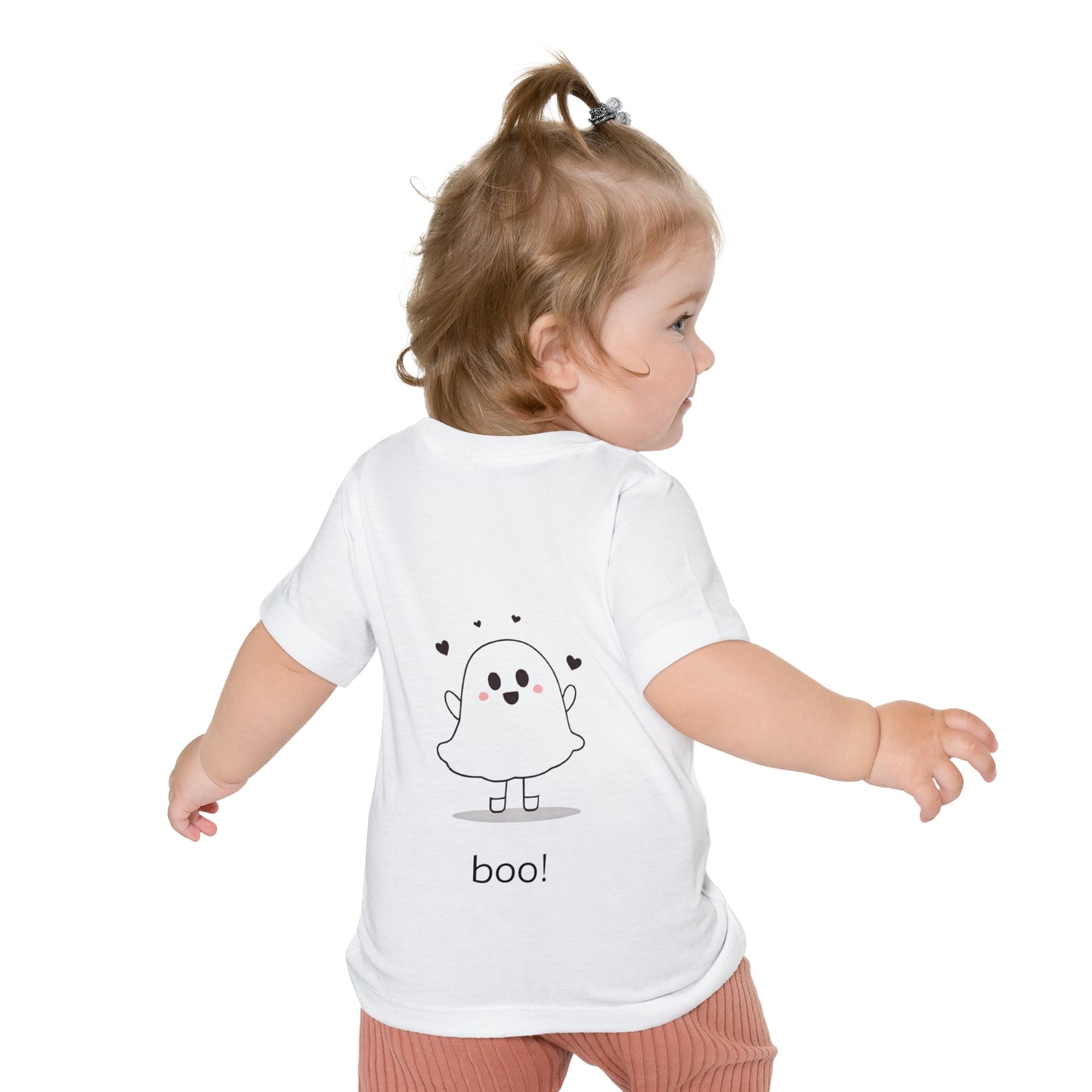 Baby T-Shirt - Cute Ghost Baby Girl Tee
