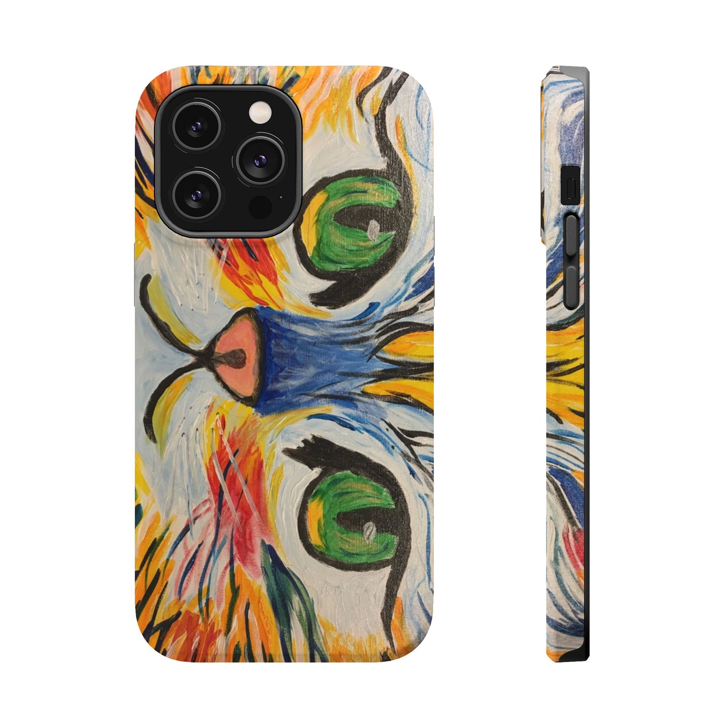 Magnetic Case-Hazel Eyed Cat