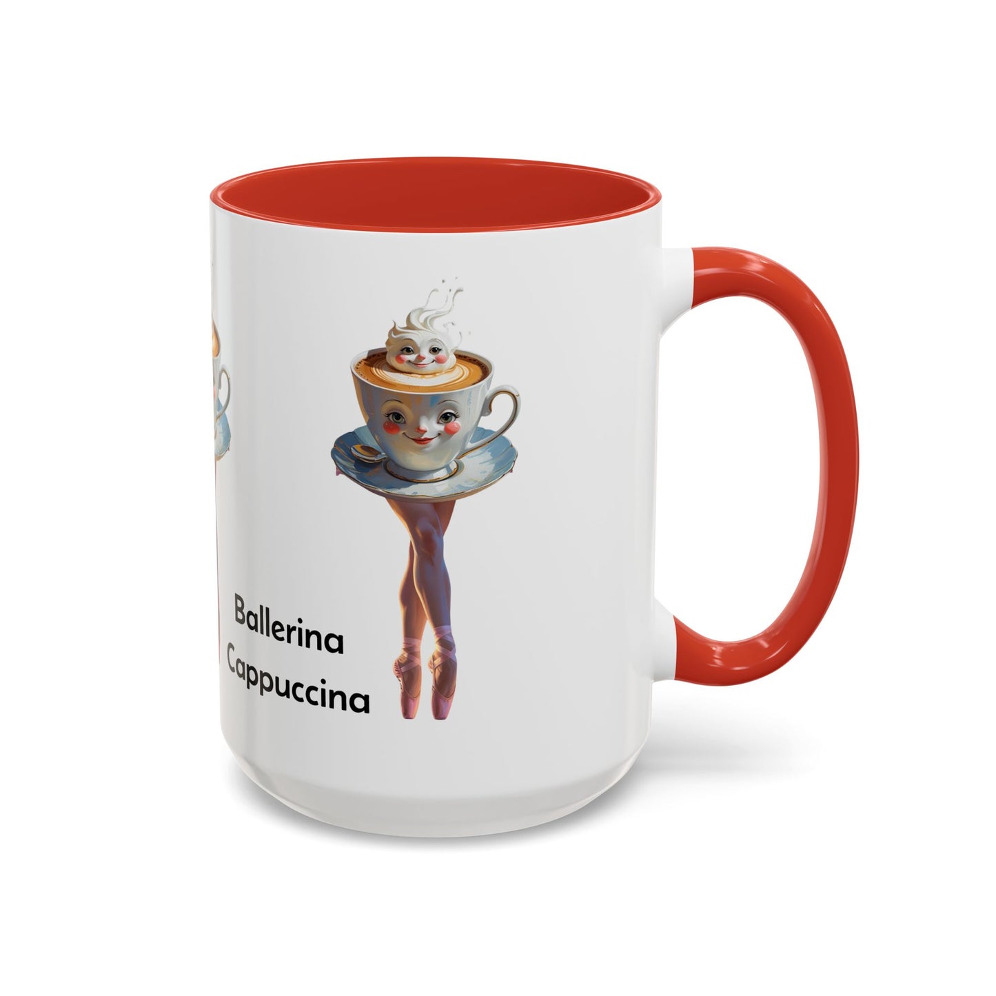 Ballerina Cappuccina Accent Coffee Mug