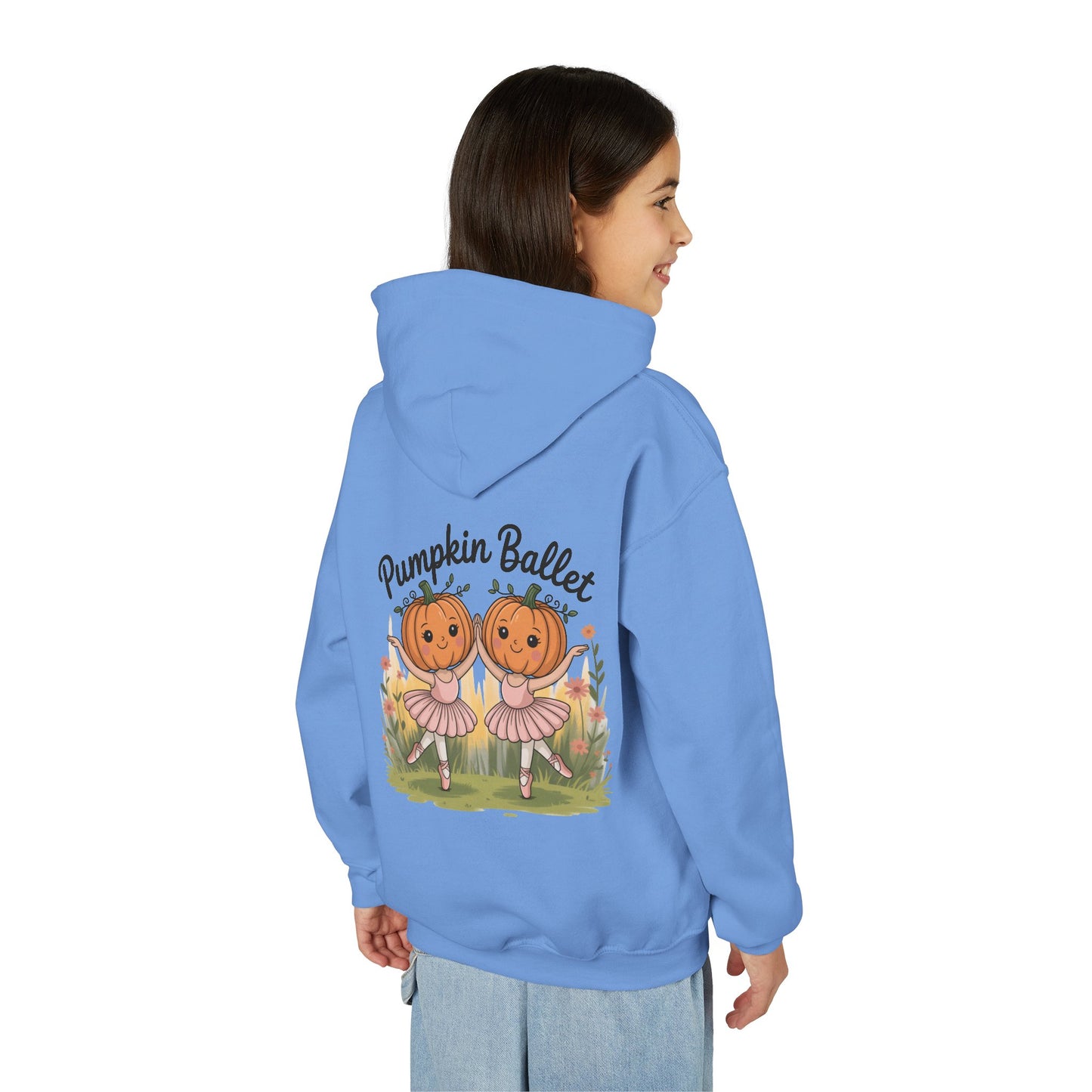 Girl's Pumpkin Ballet Hoodie