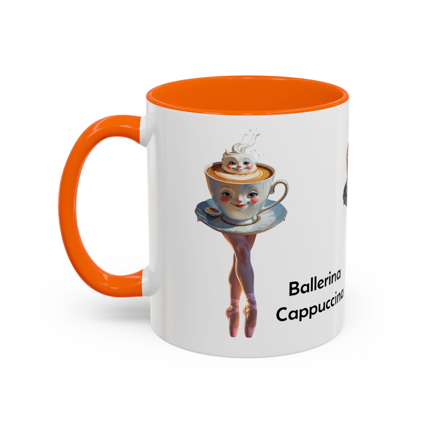 Ballerina Cappuccina Accent Coffee Mug
