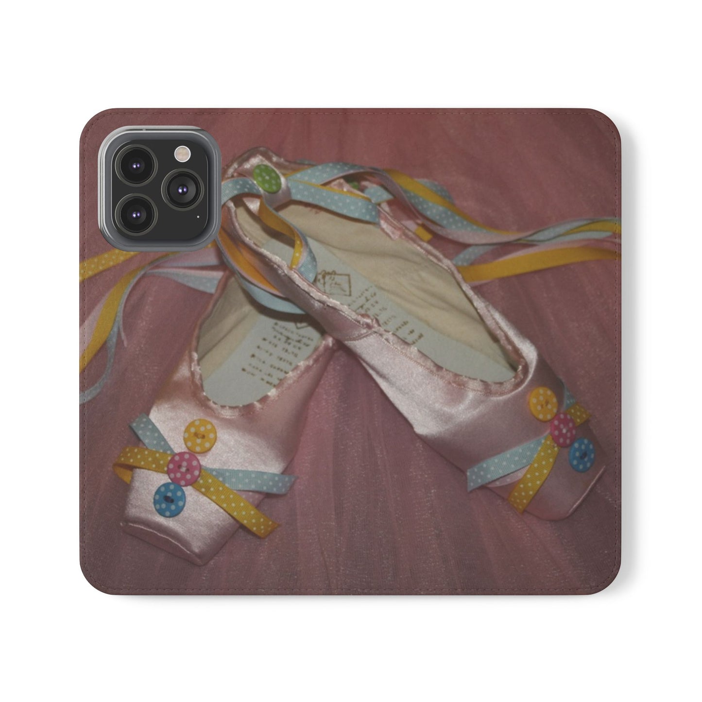 Buttons & Bows Design Flip Case