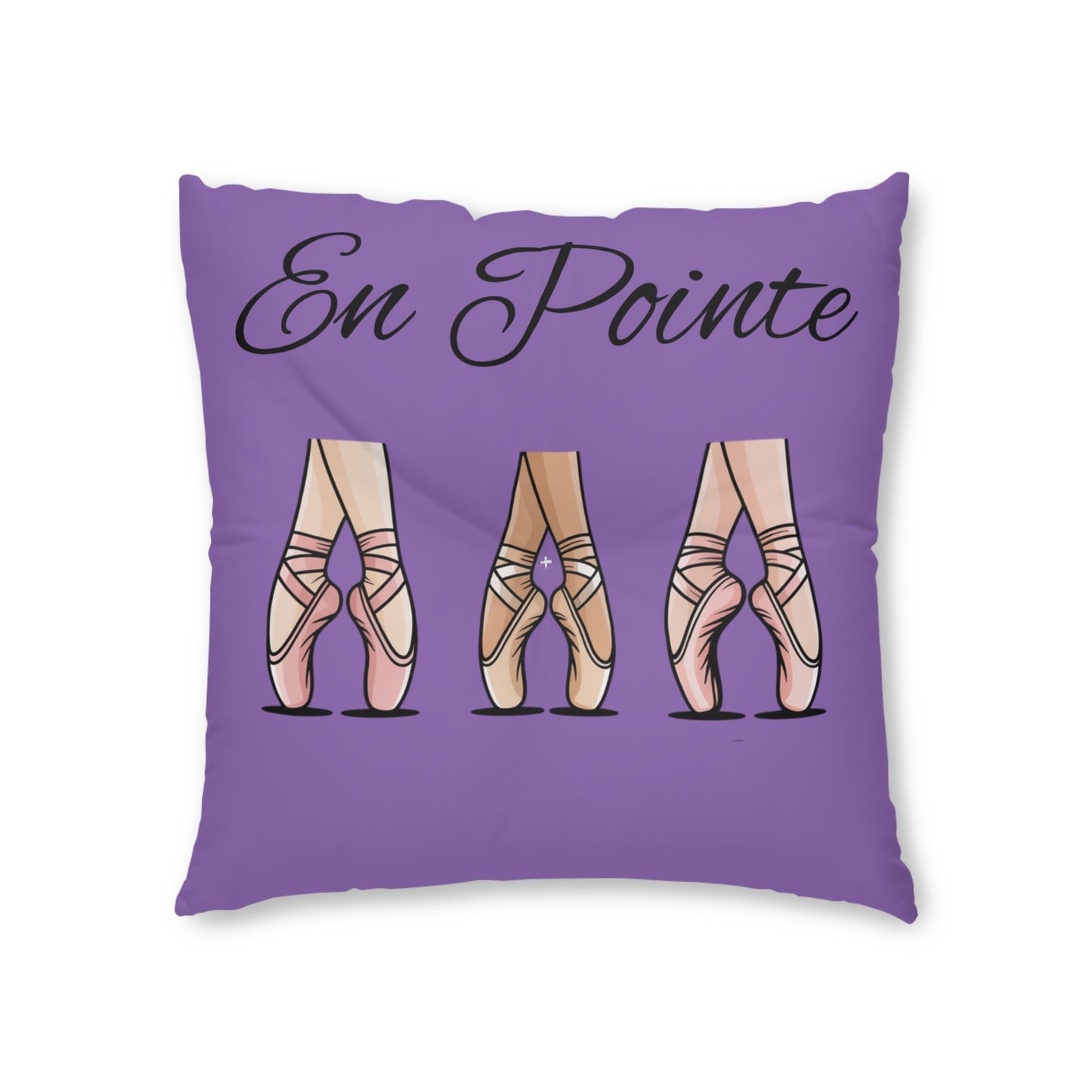 Tufted Floor Pillow~En Pointe