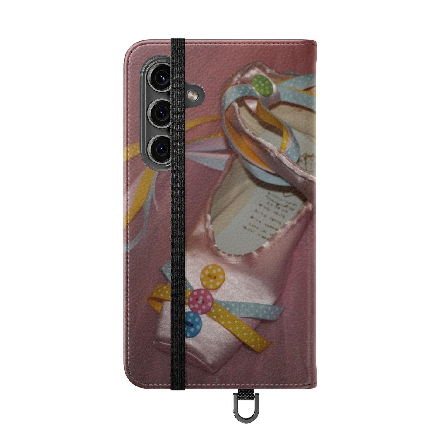 Buttons & Bows Design Flip Case