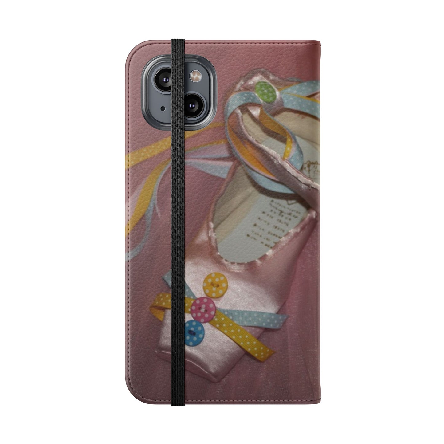 Buttons & Bows Design Flip Case