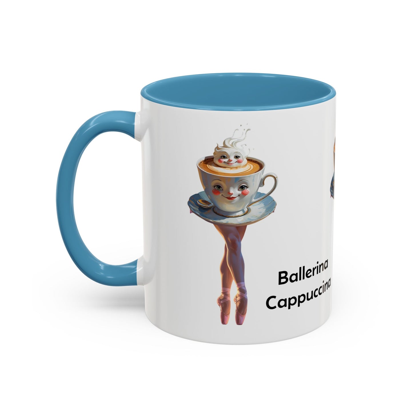Ballerina Cappuccina Accent Coffee Mug