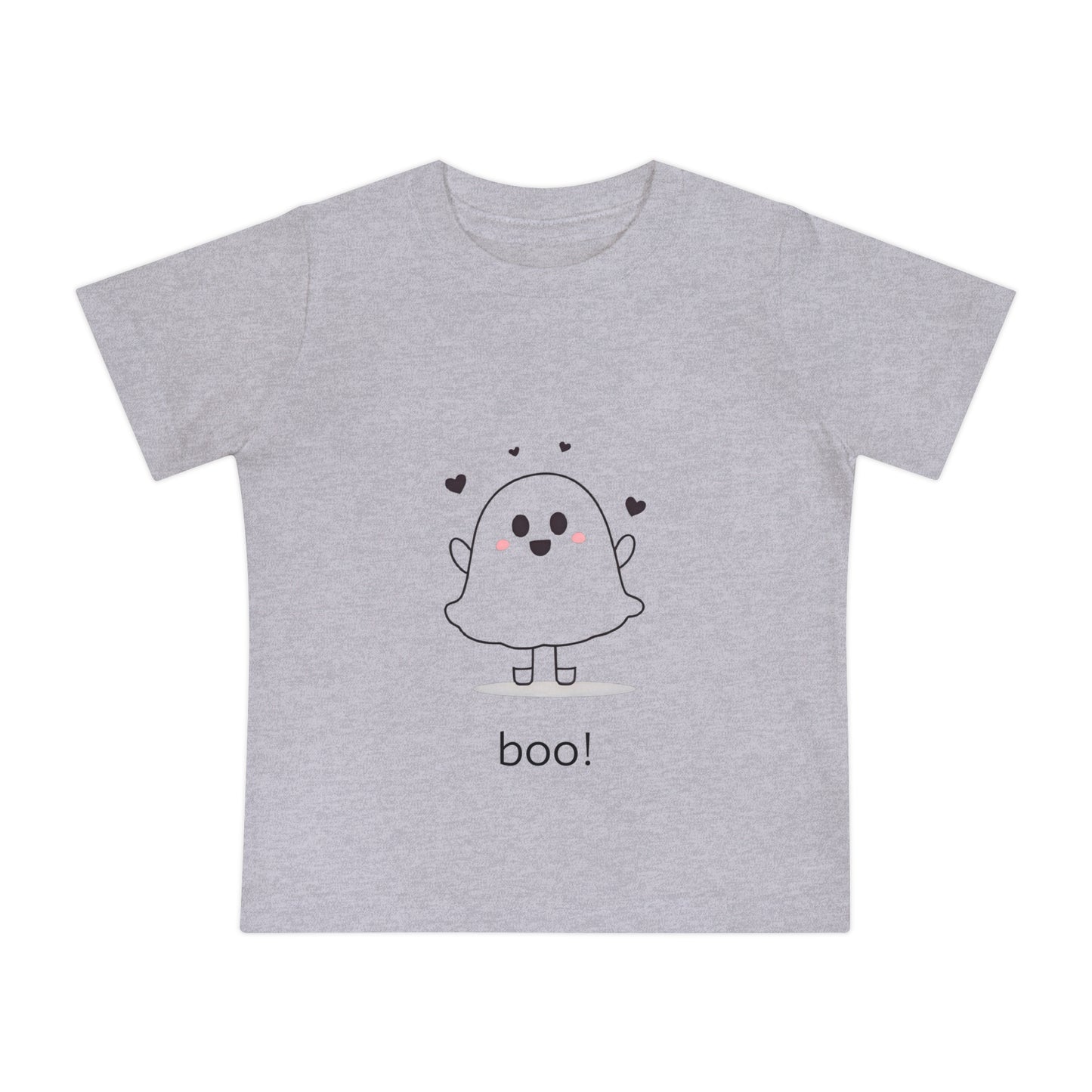 Baby T-Shirt - Cute Ghost Baby Girl Tee