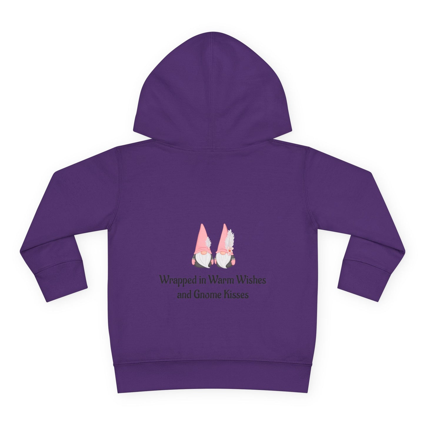 Toddler Hoodie ~ Warm Wishes and Gnome Kisses