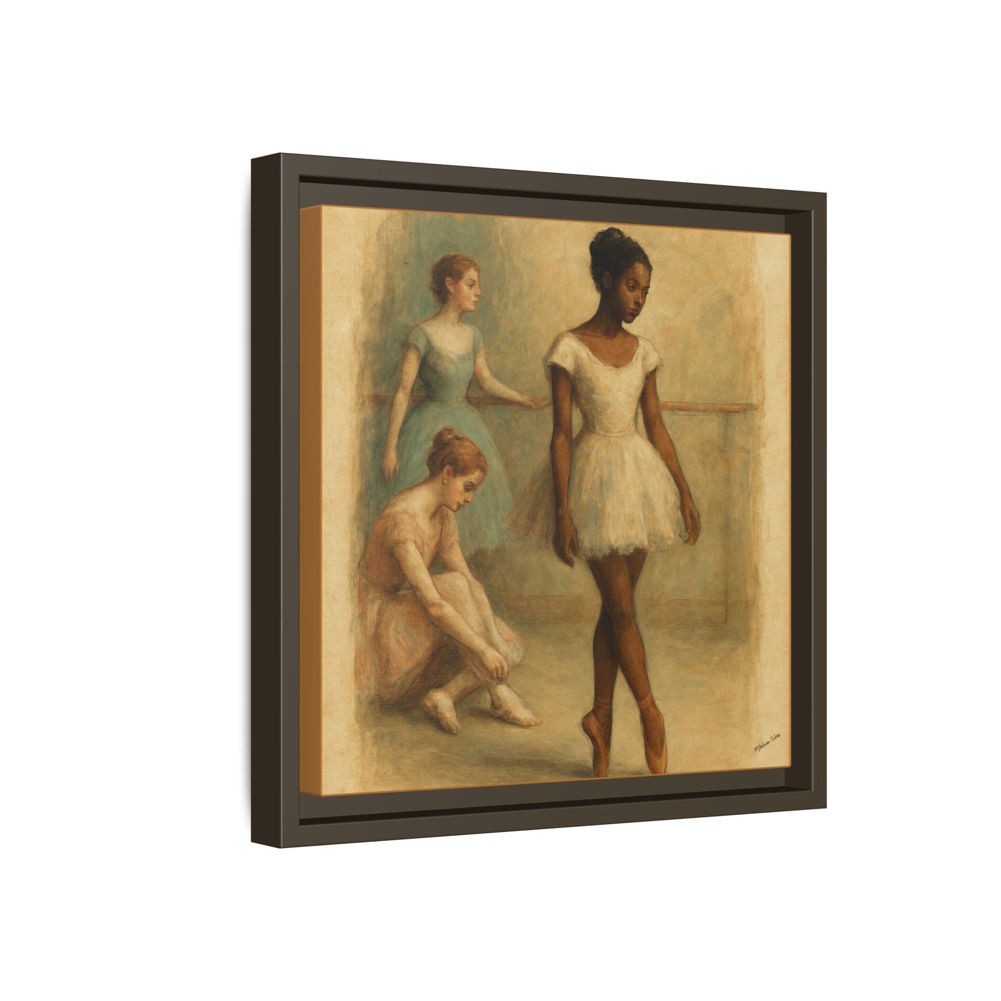 Framed Canvas Print~The Soloist