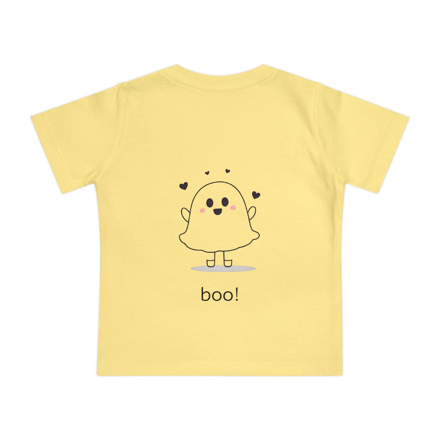 Baby T-Shirt - Cute Ghost Baby Girl Tee