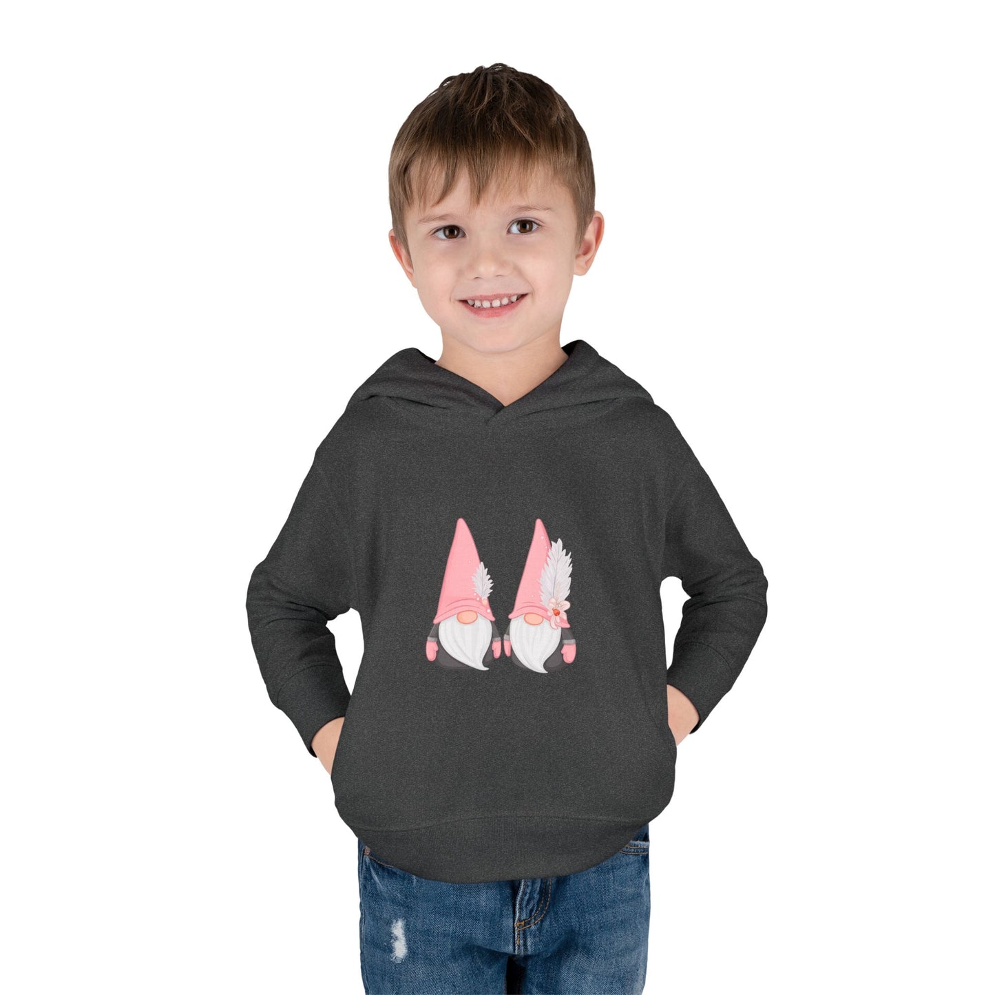 Toddler Hoodie ~ Warm Wishes and Gnome Kisses