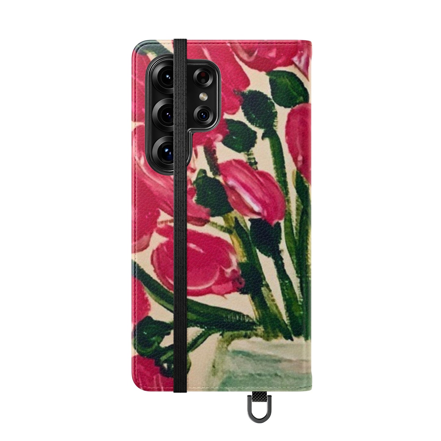 Flip Case-Pink Tulips