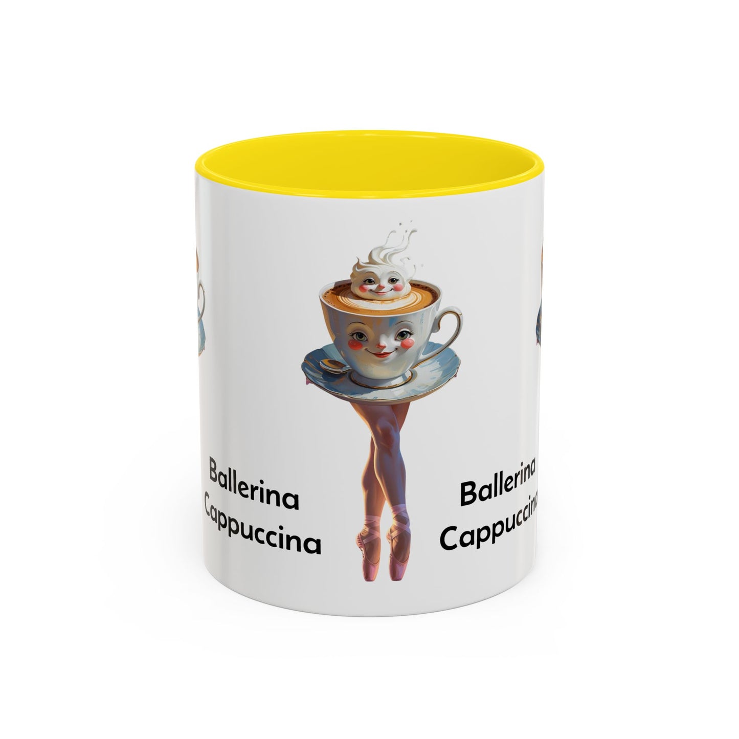 Ballerina Cappuccina Accent Coffee Mug
