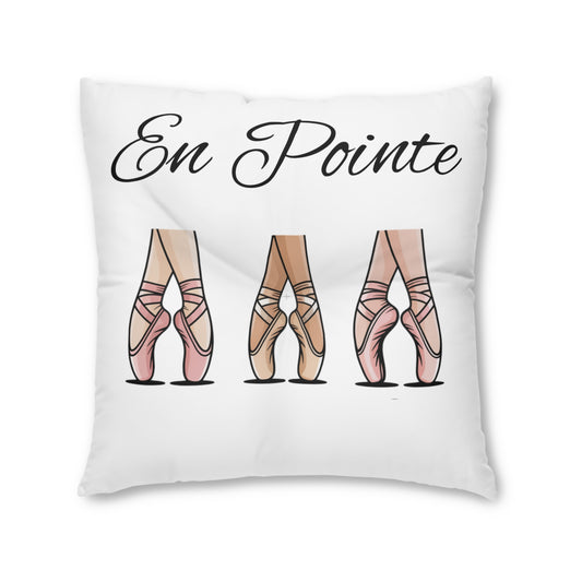 Tufted Floor Pillow~En Pointe