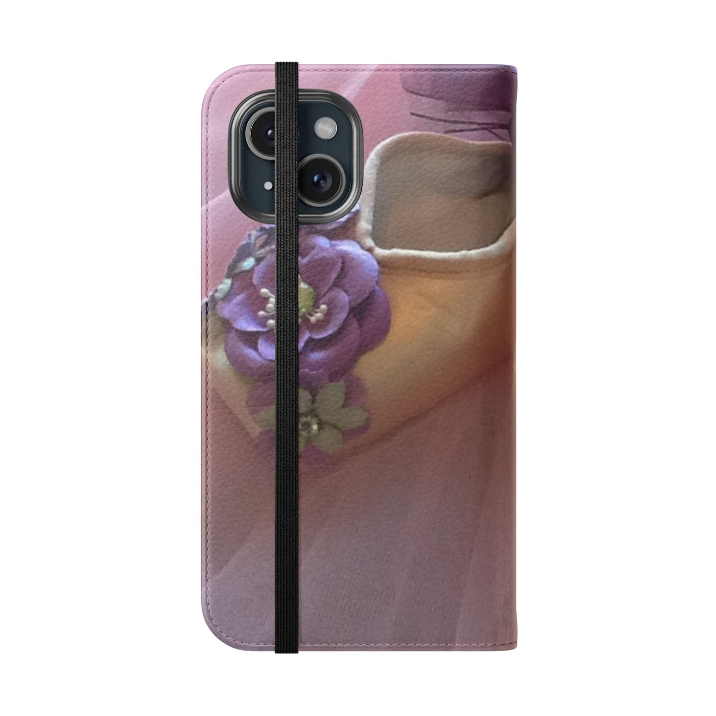 African Violets Design Flip Case
