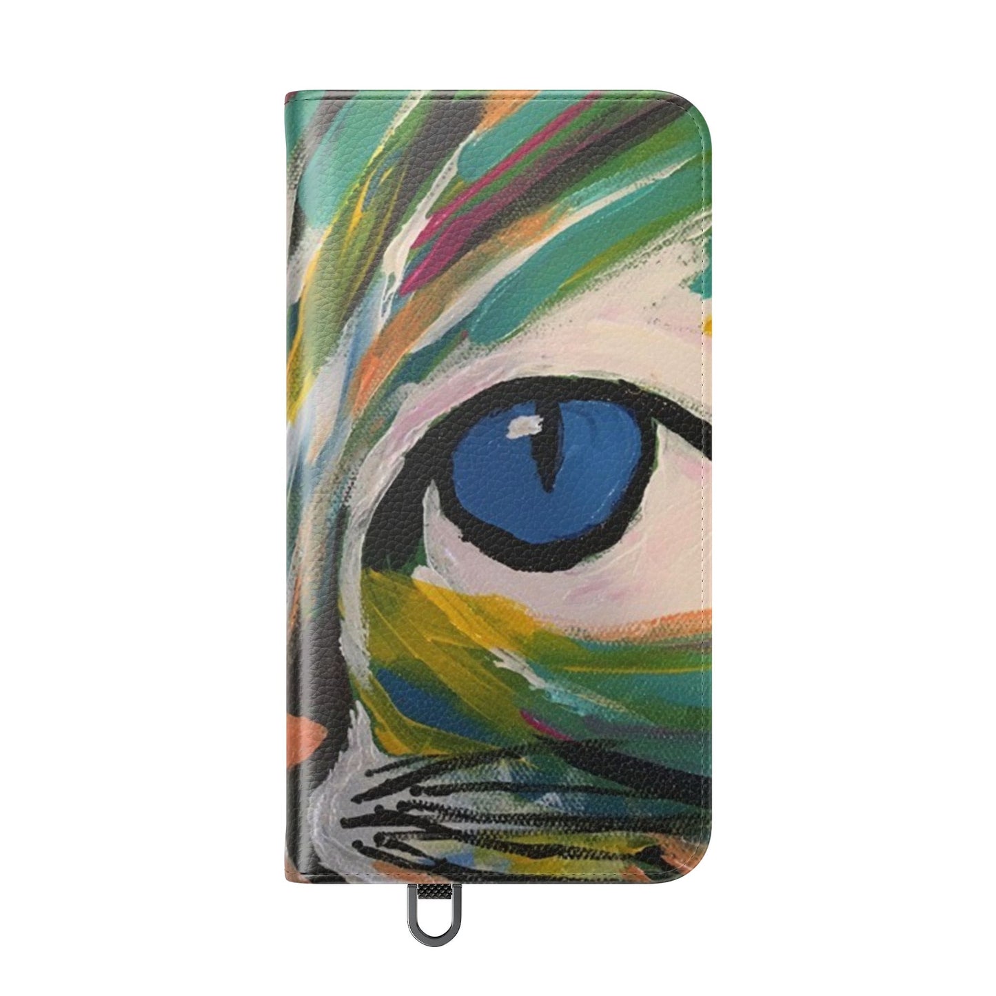 Flip Case-Blue Eyed Cat