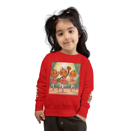 Pumpkin Ballet Toddler Sweatshirt