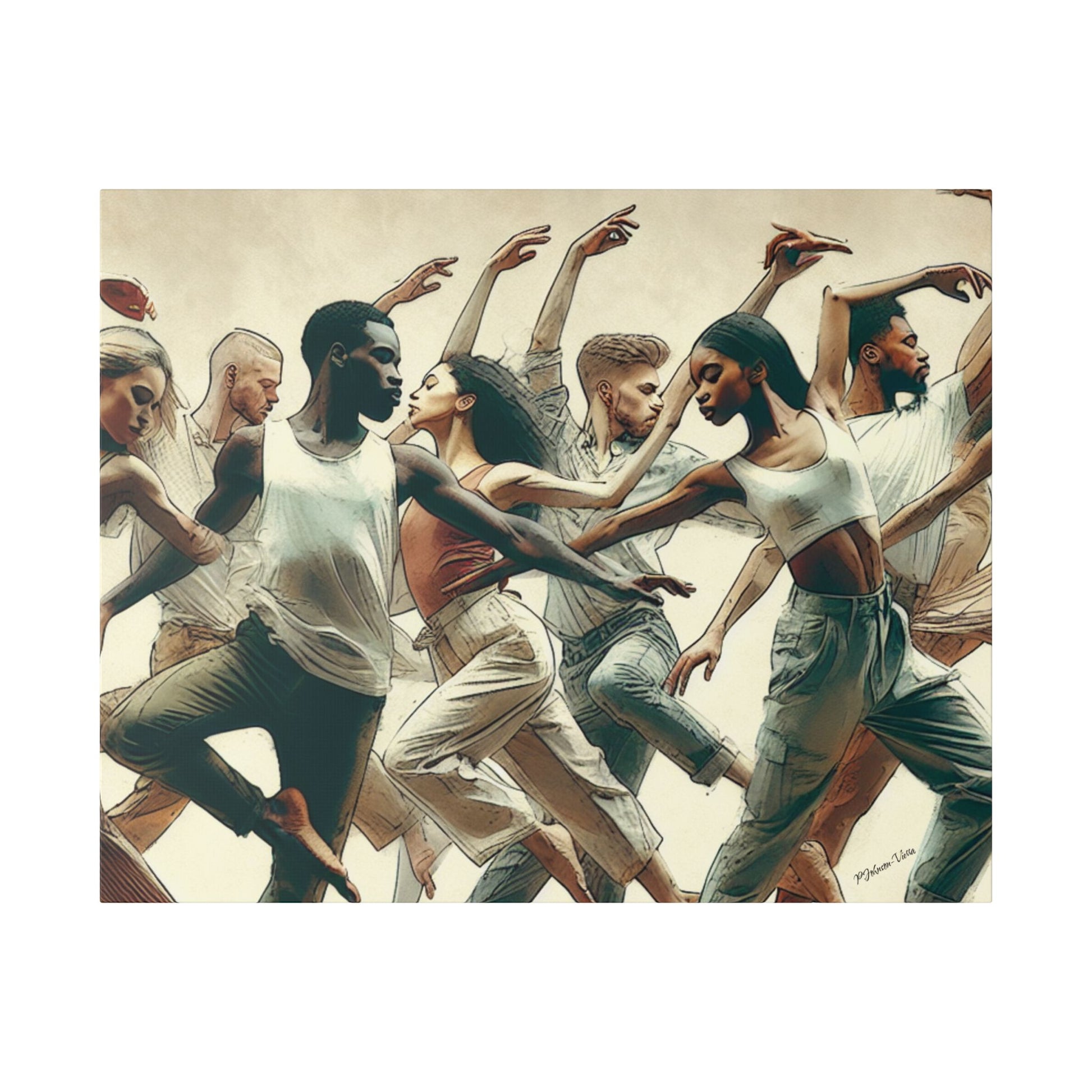 Canvas Wall Art~Contemporary Dance