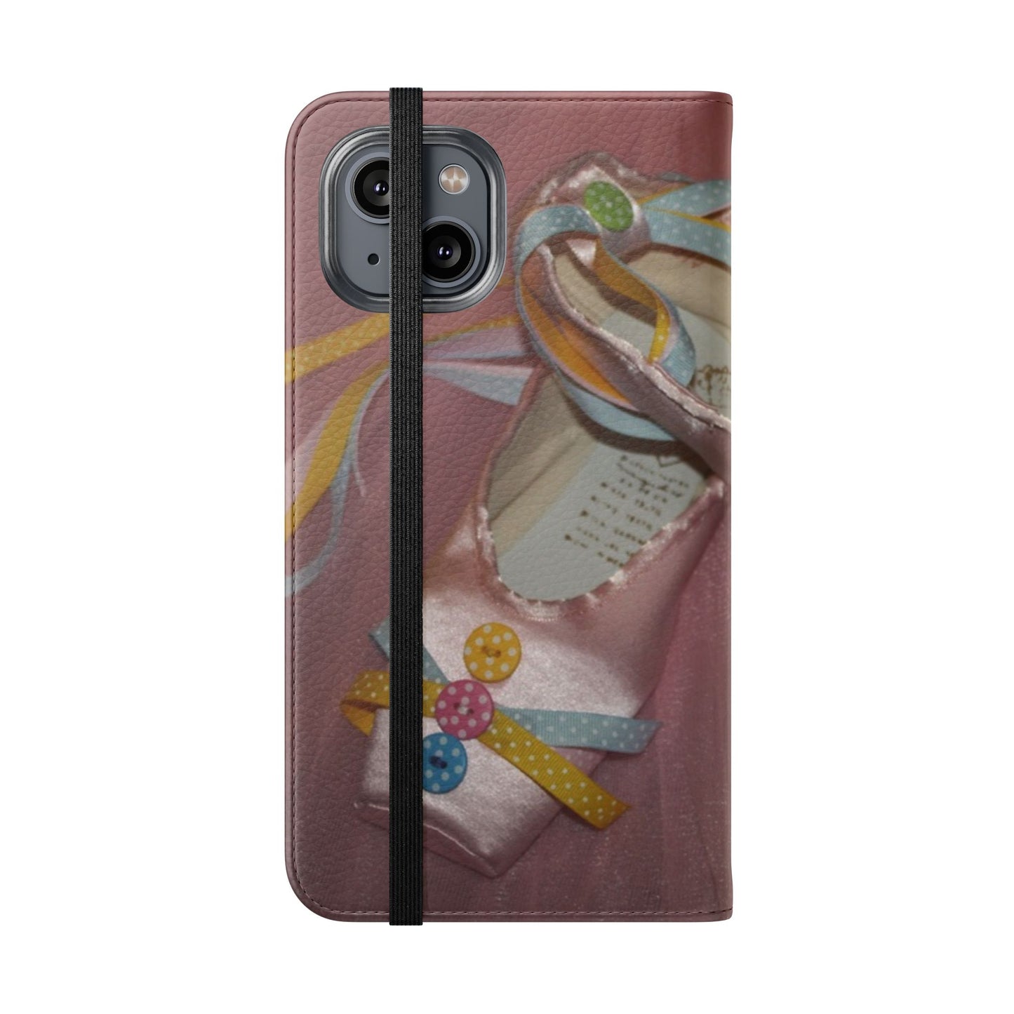 Buttons & Bows Design Flip Case