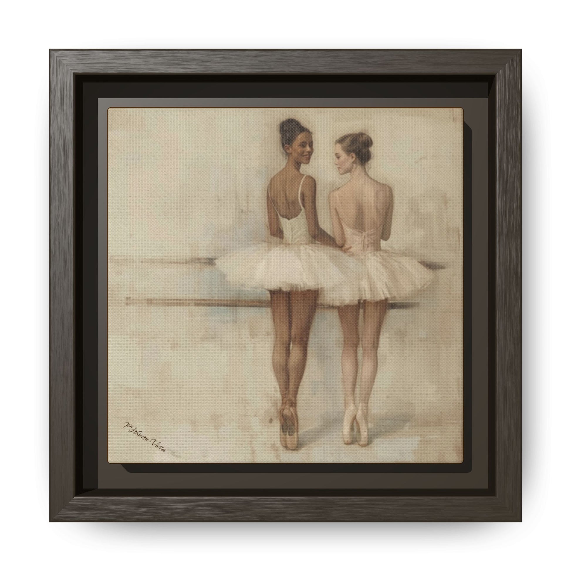 Framed Canvas Print~In the Same Light