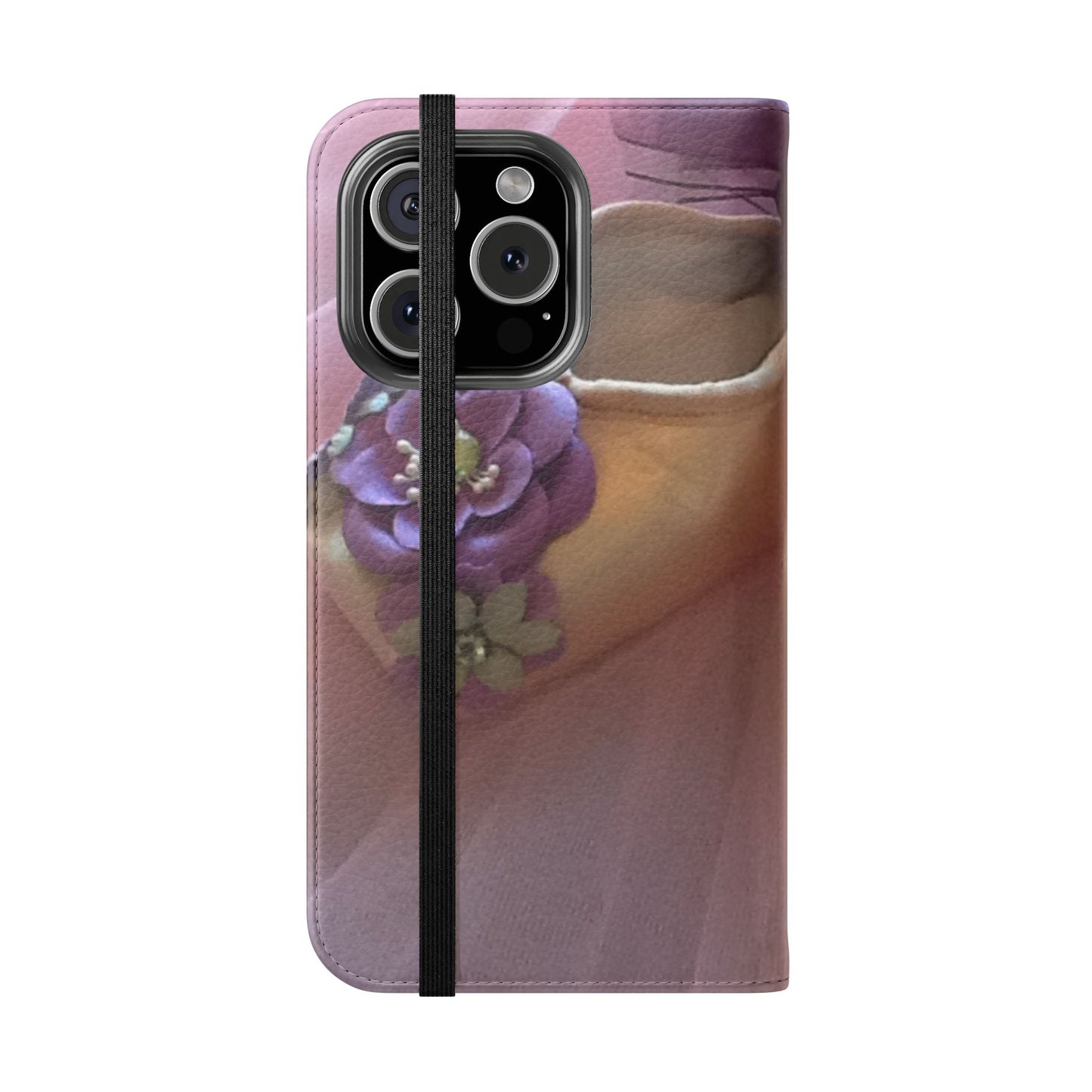 African Violets Design Flip Case