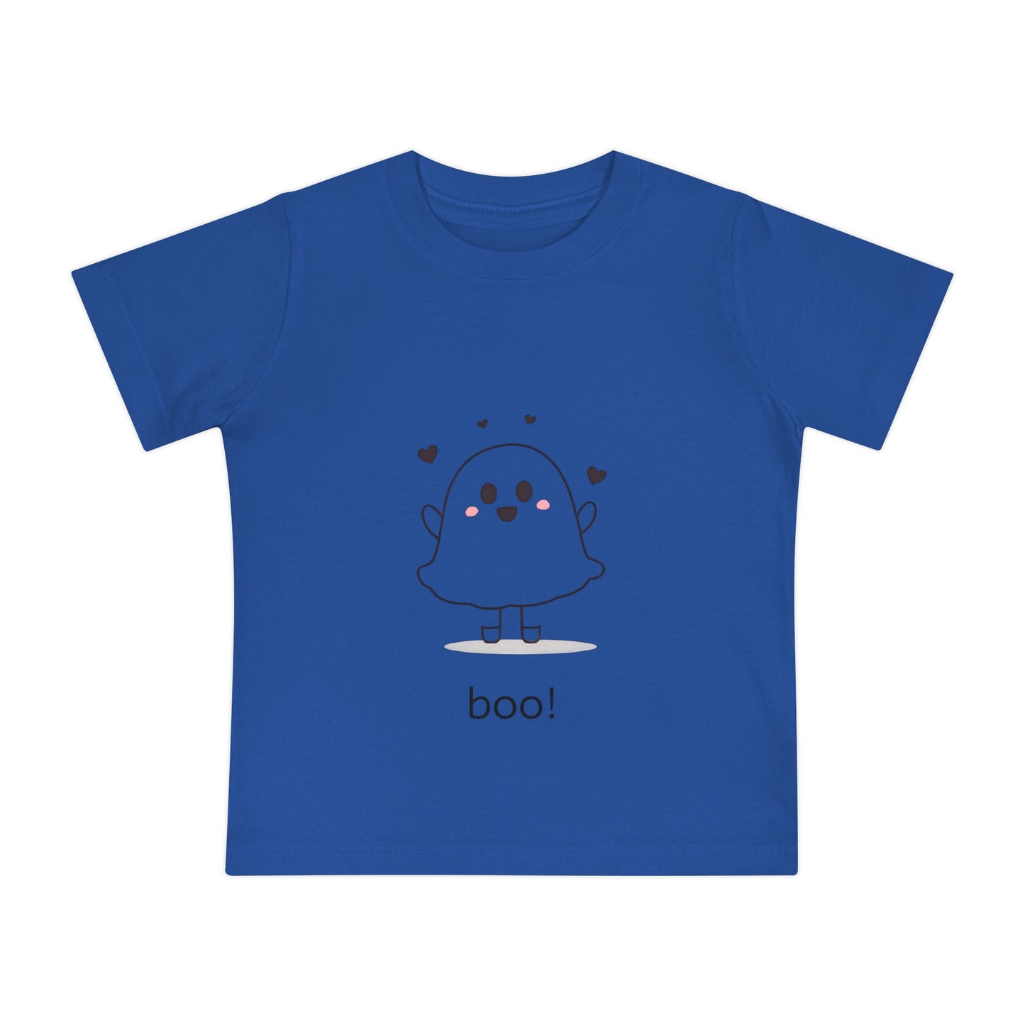 Baby T-Shirt - Cute Ghost Baby Girl Tee