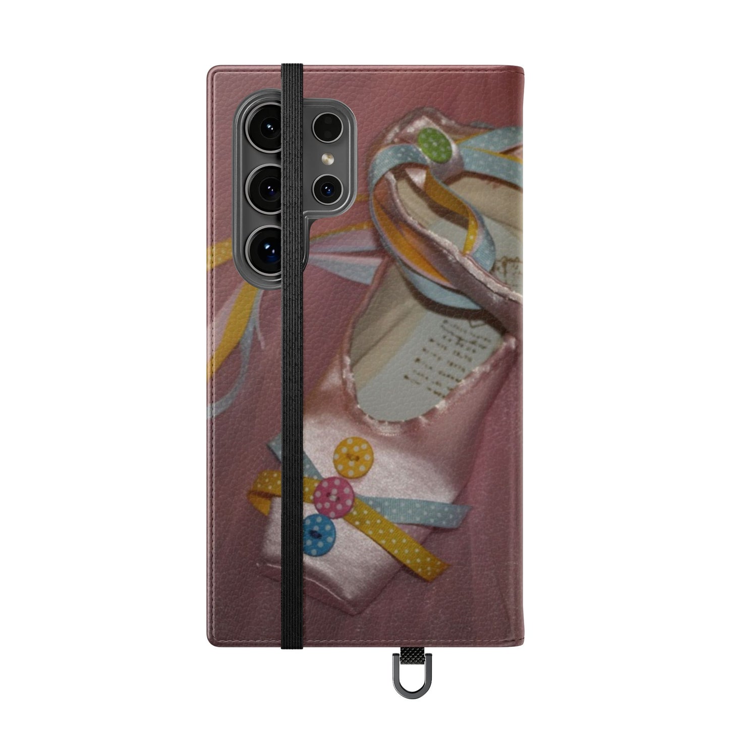 Buttons & Bows Design Flip Case