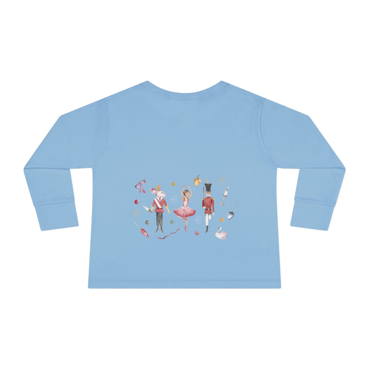 Cute Toddler Long Sleeve Tee ~  Nutcracker Ballet Graphic