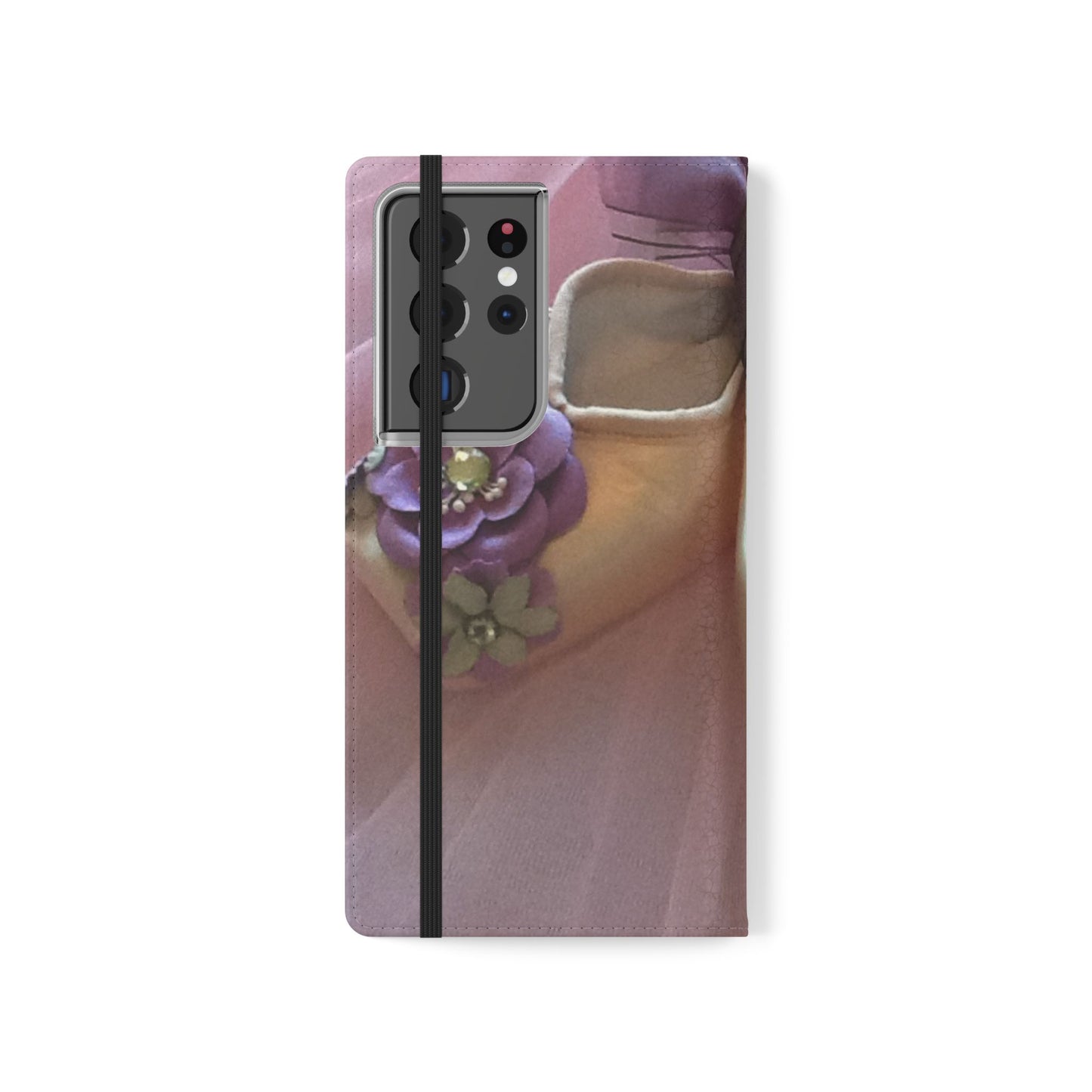 African Violets Design Flip Case