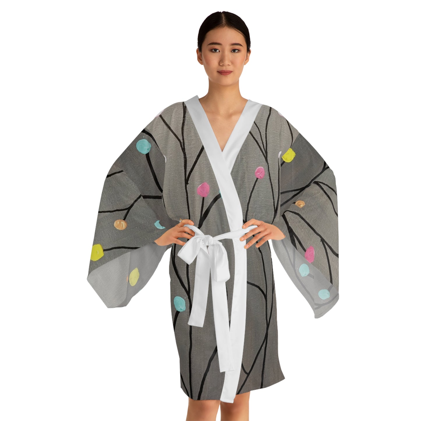 Kimono Robe-Evening Primrose