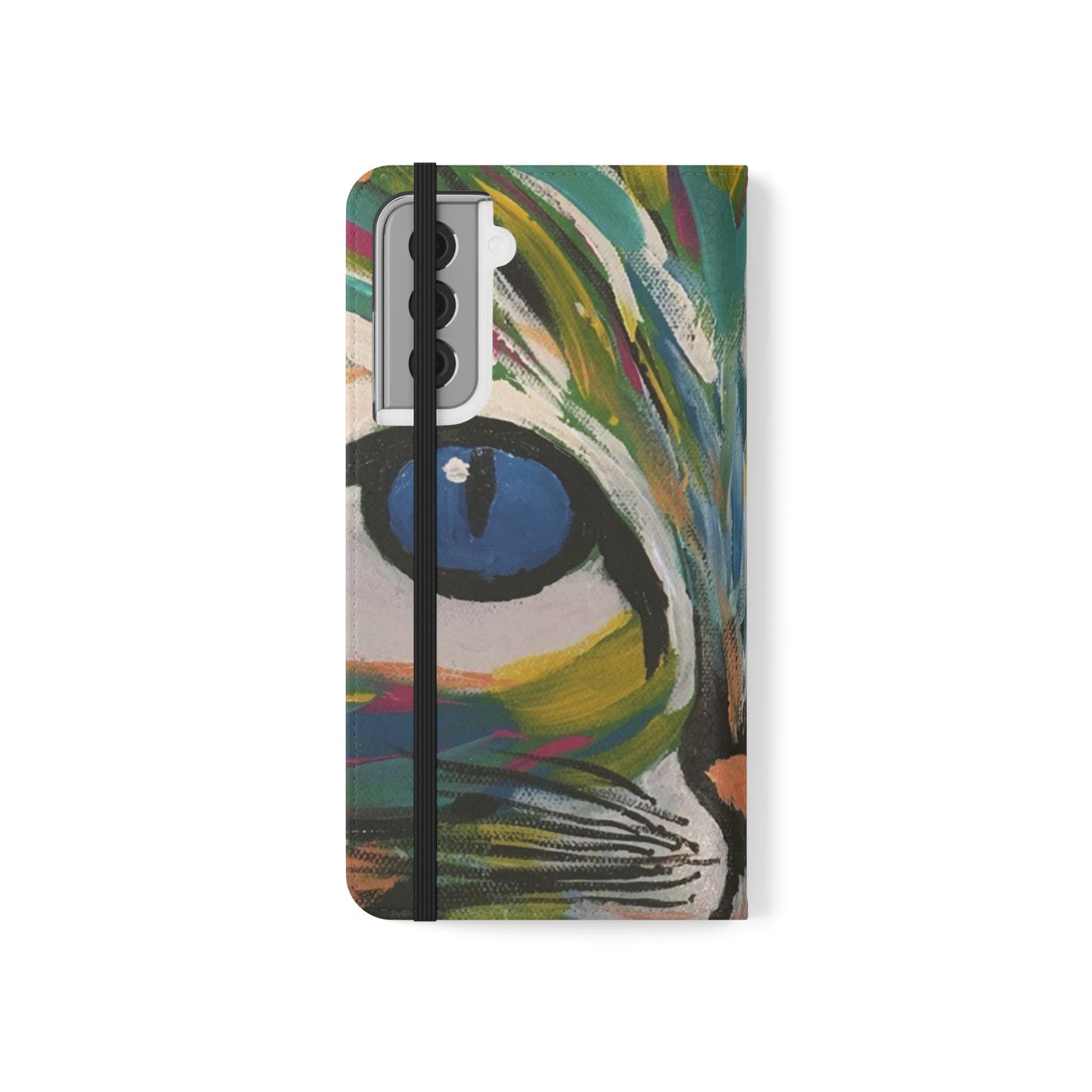 Flip Case-Blue Eyed Cat