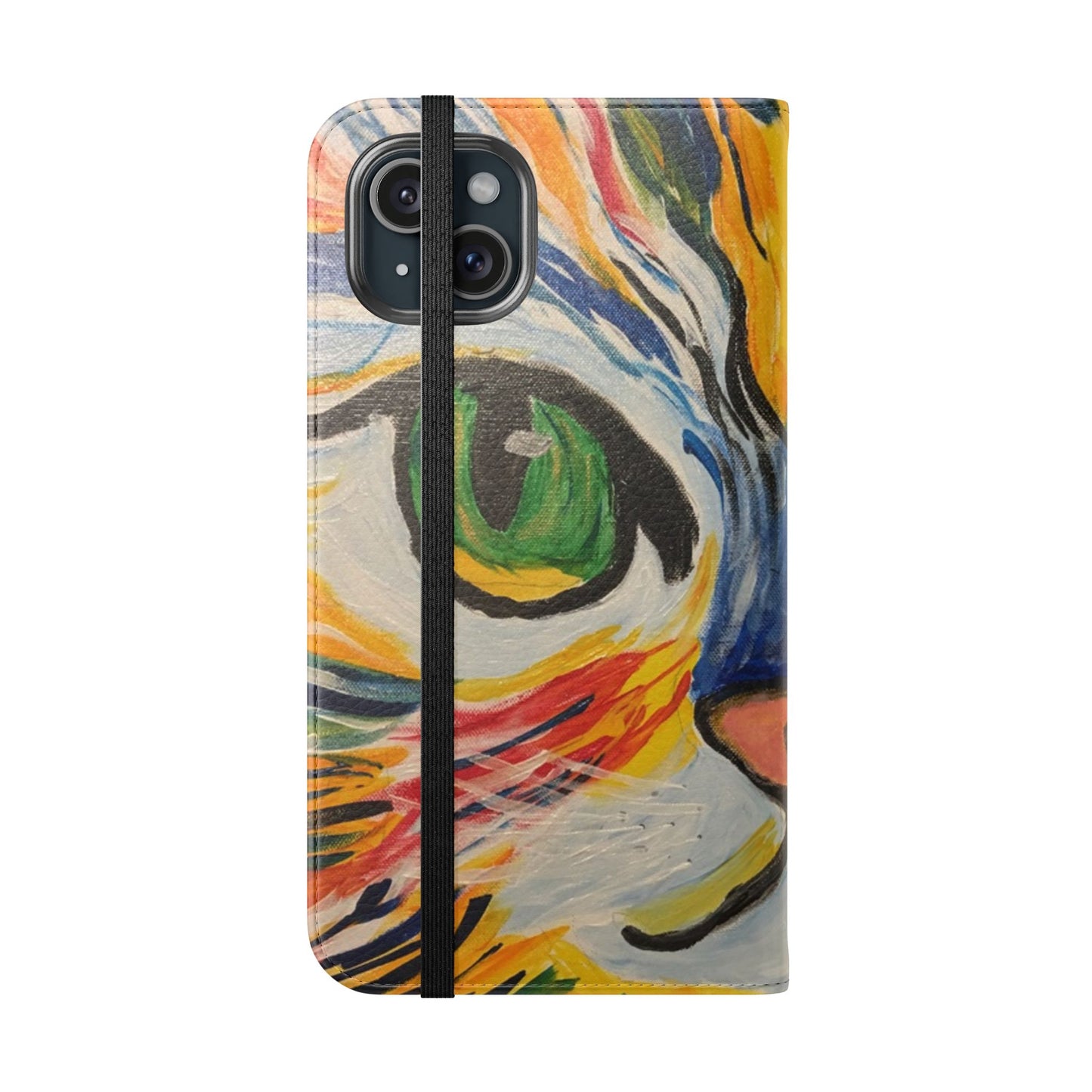 Flip Case-Hazel Eyed Cat