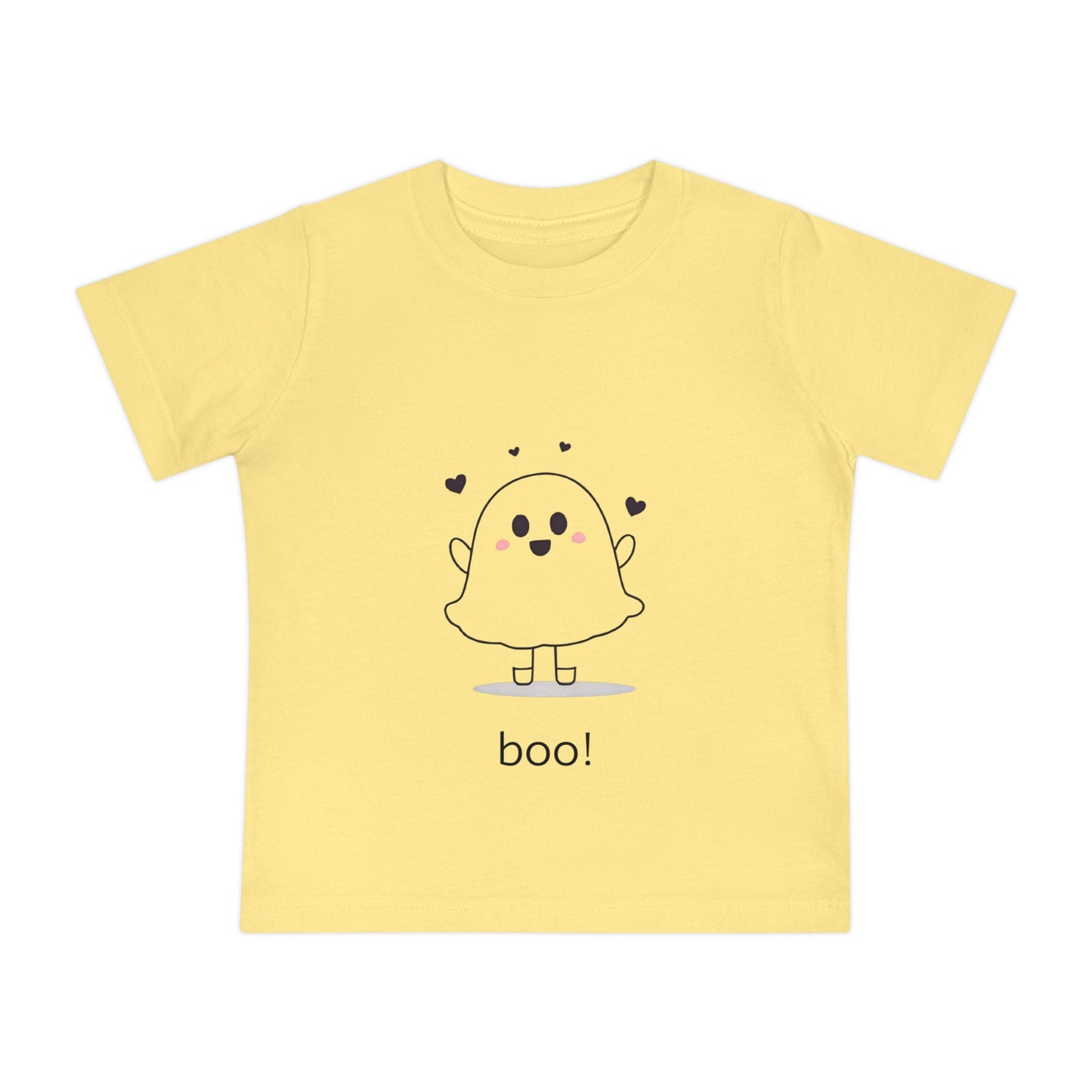 Baby T-Shirt - Cute Ghost Baby Girl Tee