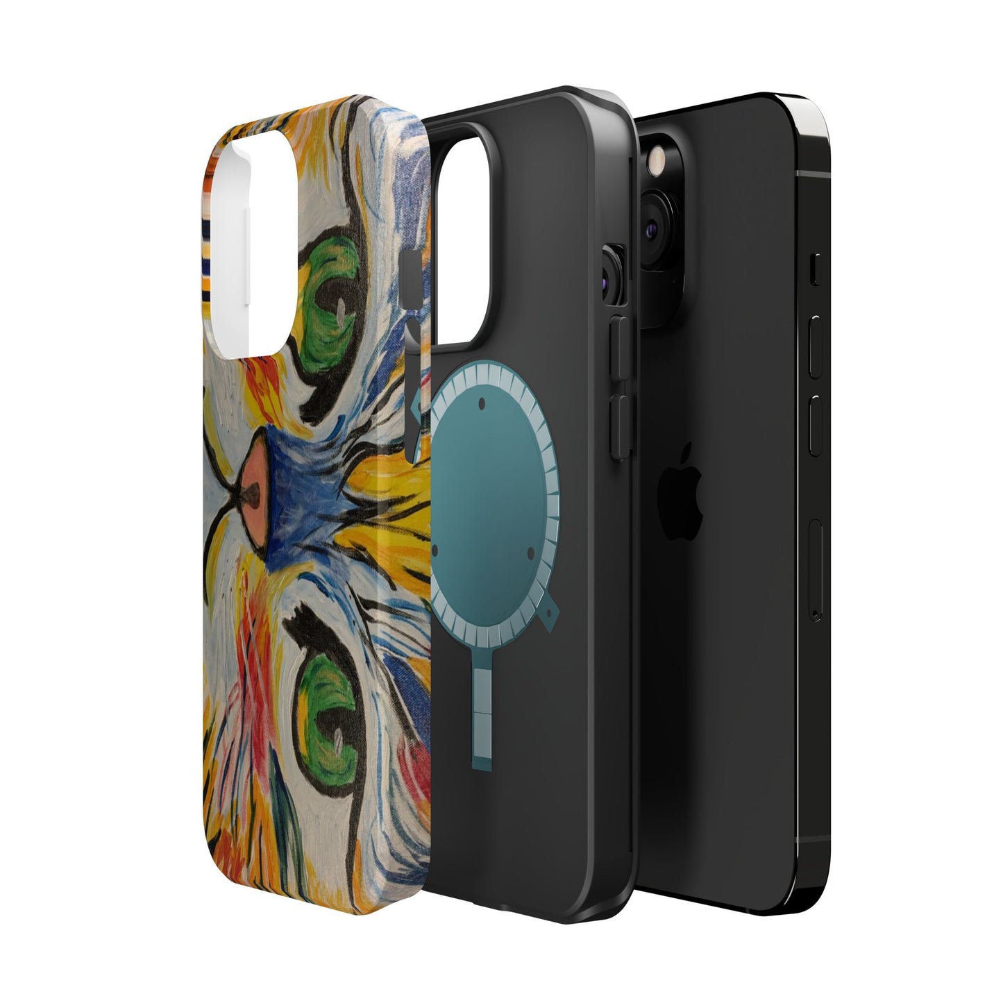 Magnetic Case-Hazel Eyed Cat