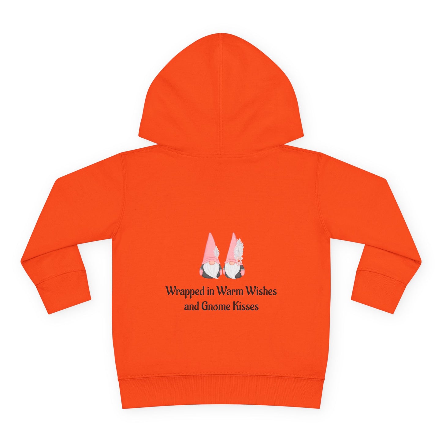 Toddler Hoodie ~ Warm Wishes and Gnome Kisses