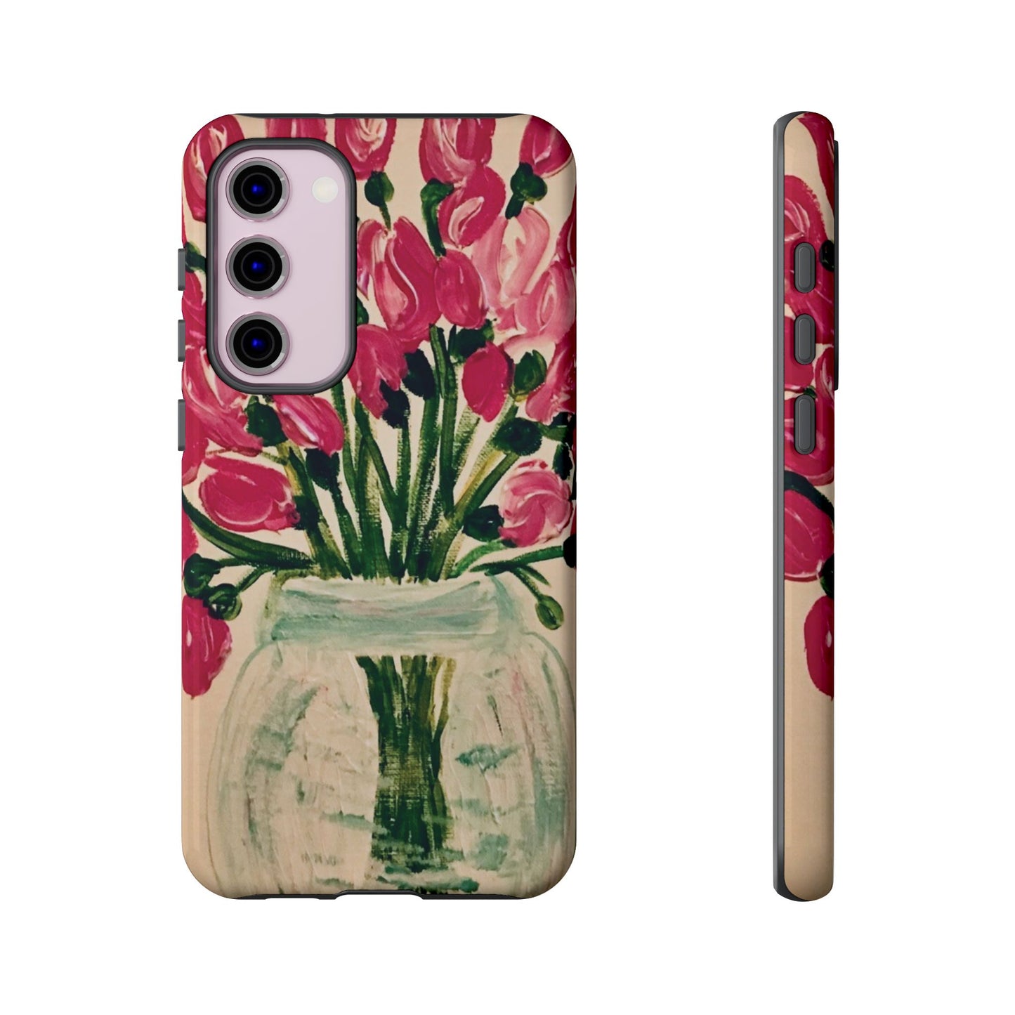 Phone Case-Pink Tulips