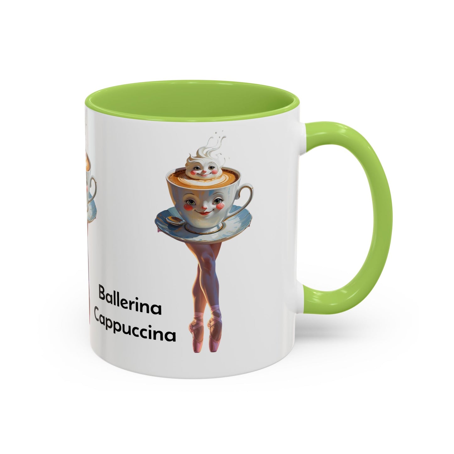Ballerina Cappuccina Accent Coffee Mug
