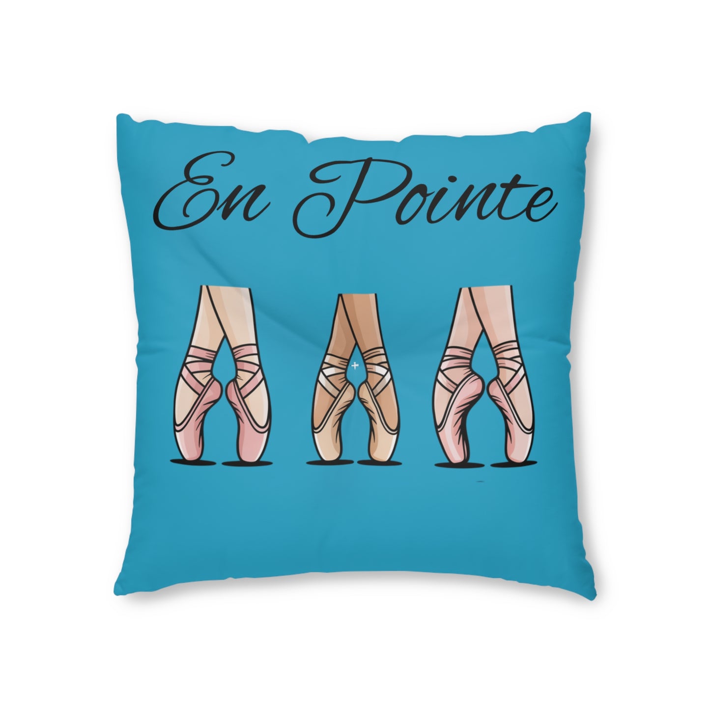 Tufted Floor Pillow~En Pointe