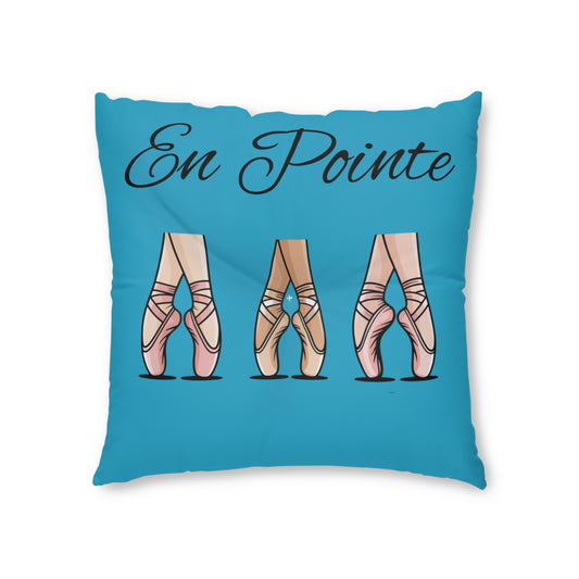 Tufted Floor Pillow~En Pointe
