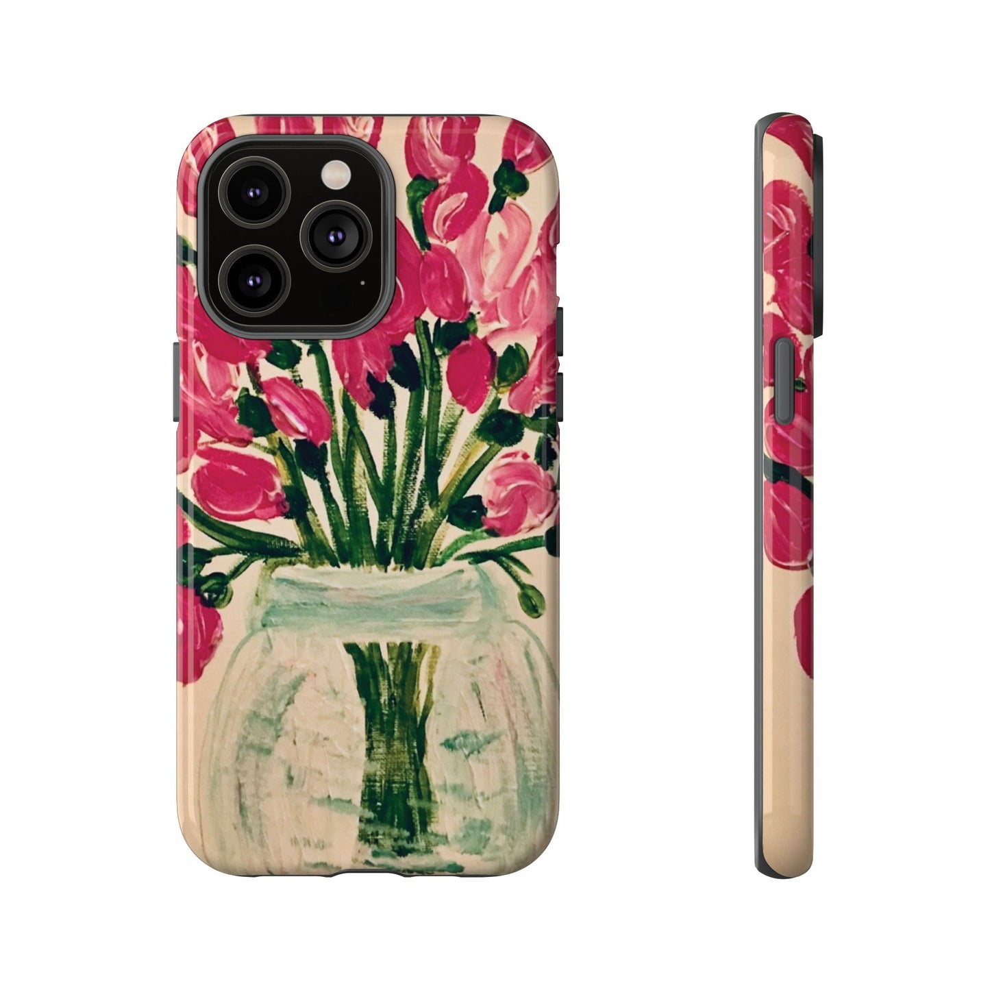 Phone Case-Pink Tulips