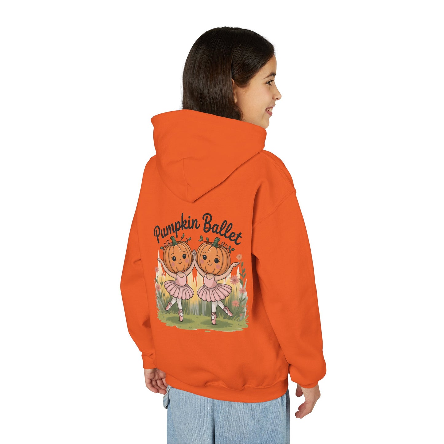 Girl's Pumpkin Ballet Hoodie