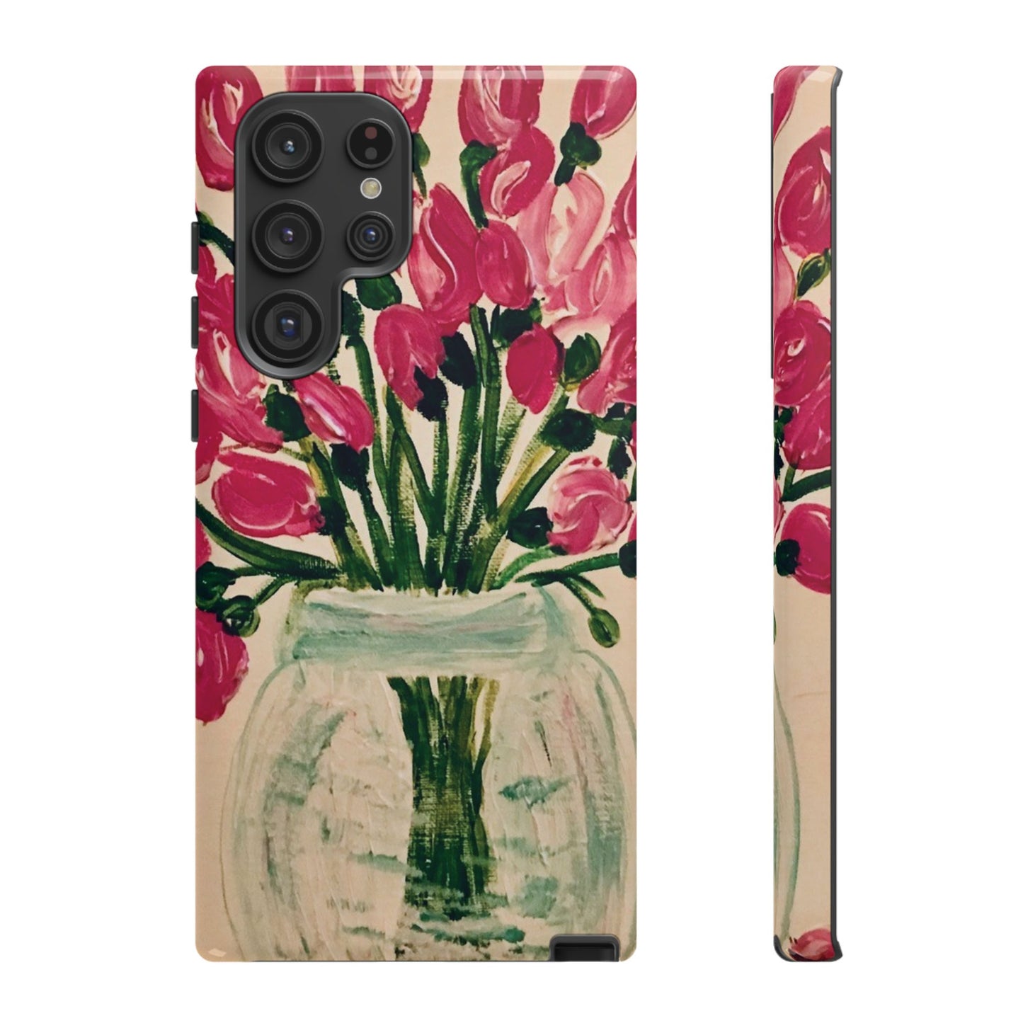 Phone Case-Pink Tulips