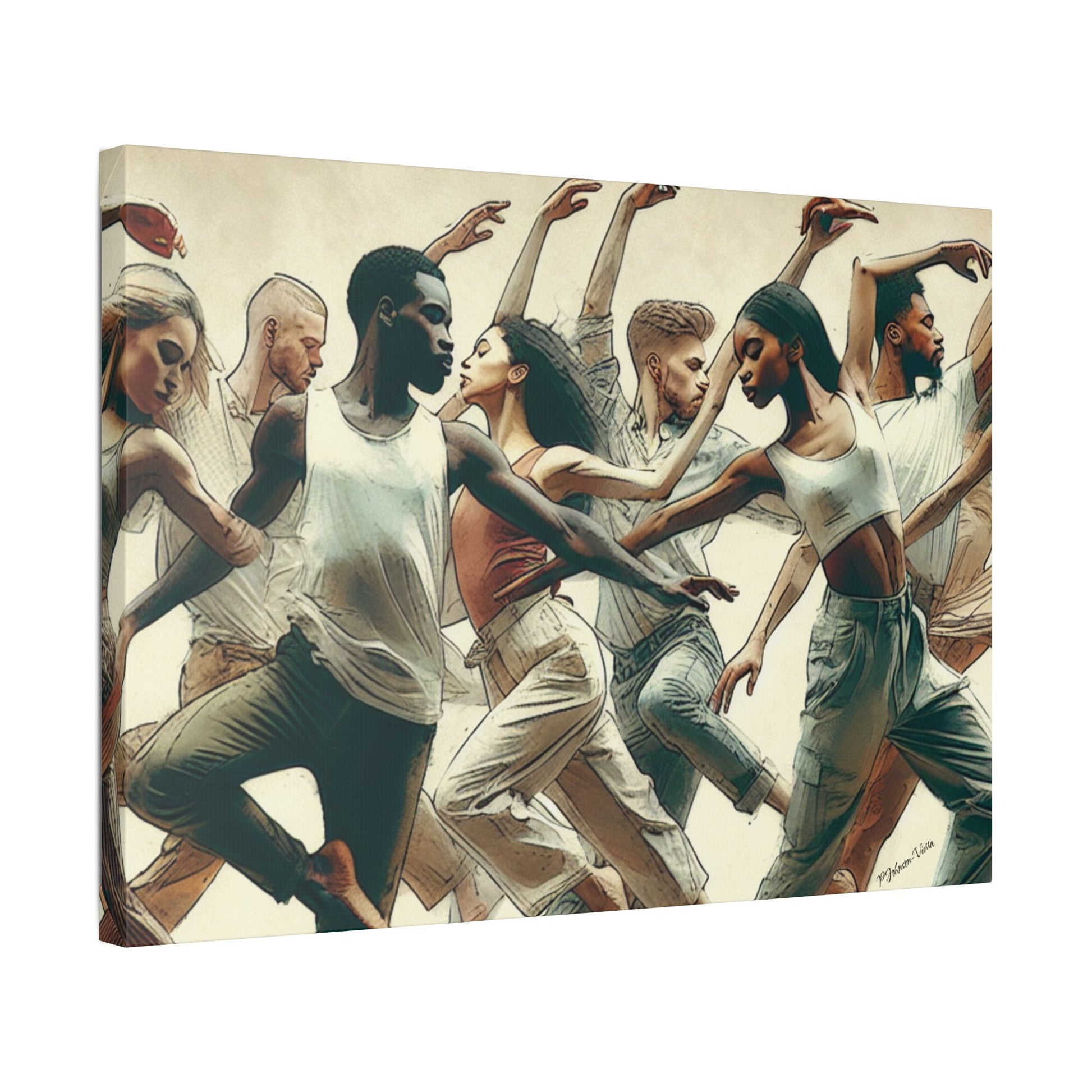 Canvas Wall Art~Contemporary Dance