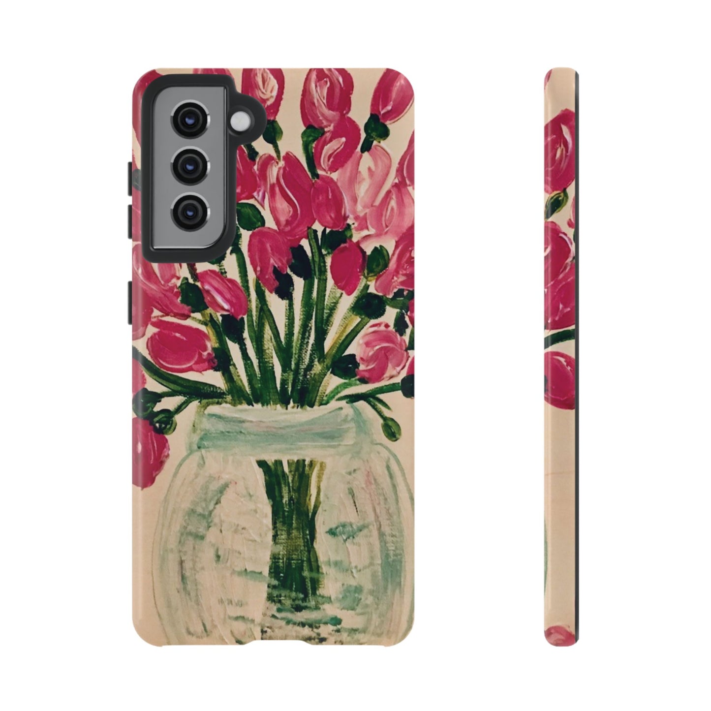 Phone Case-Pink Tulips