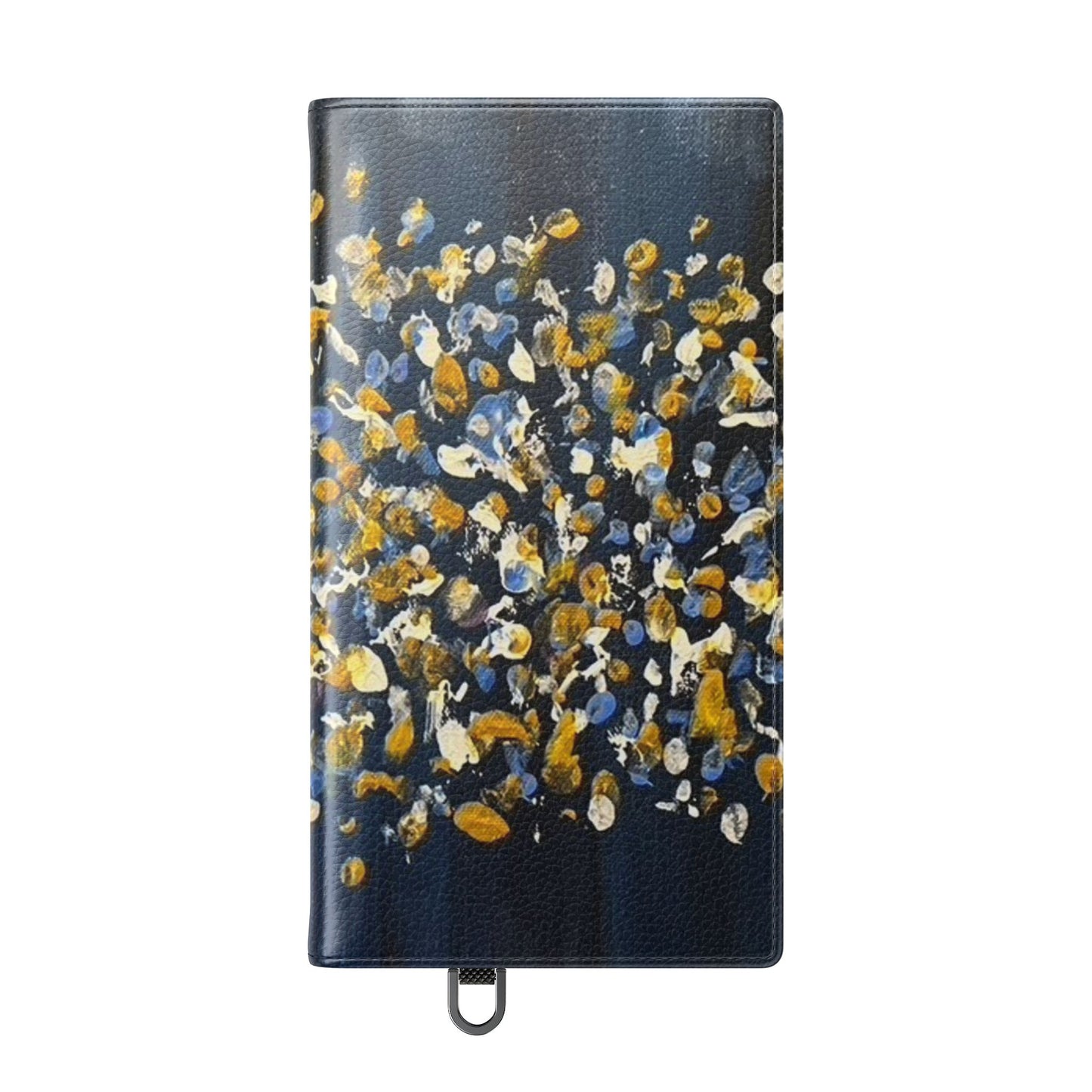 Flip Case-Blue Abstract