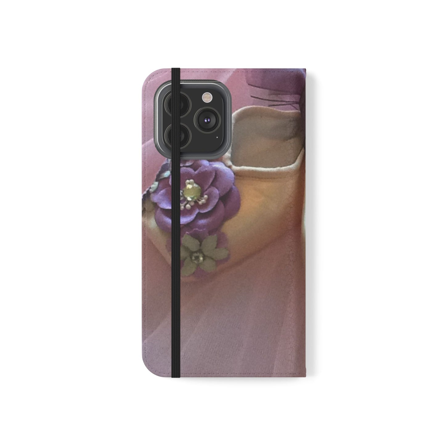 African Violets Design Flip Case