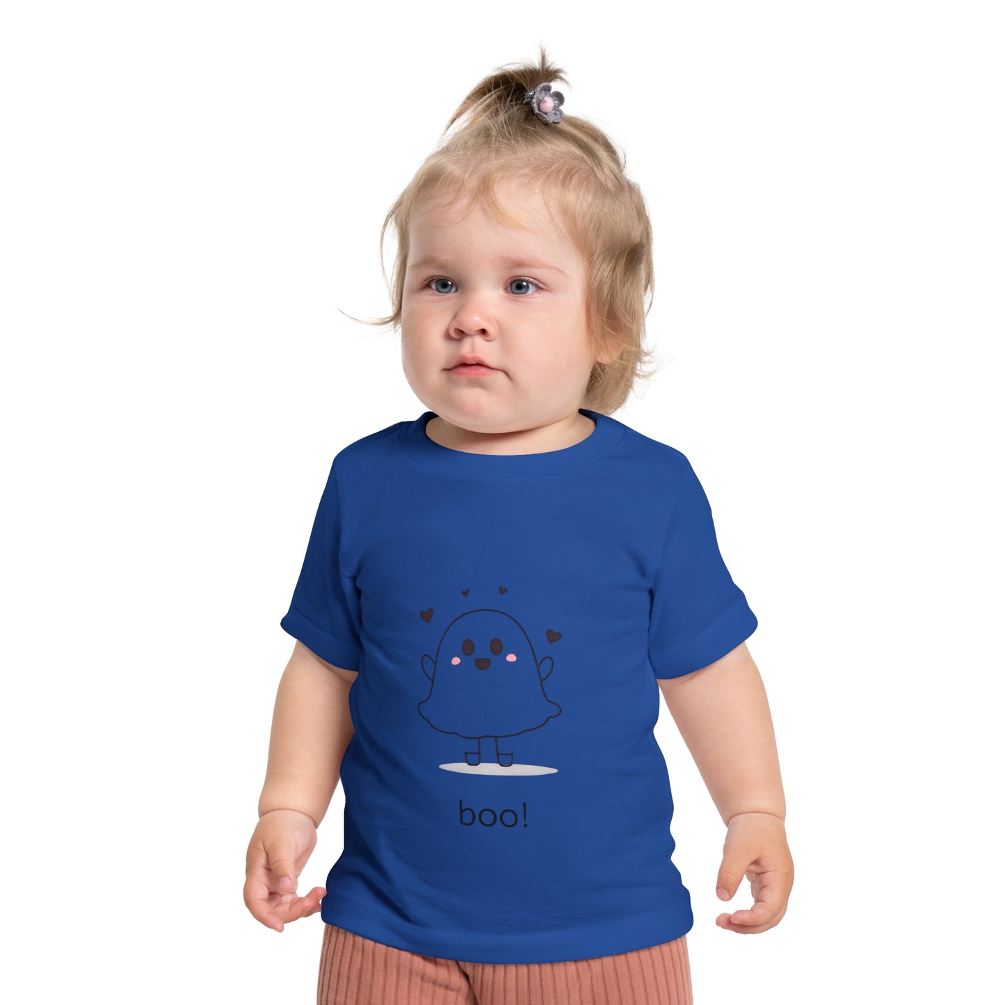 Baby T-Shirt - Cute Ghost Baby Girl Tee
