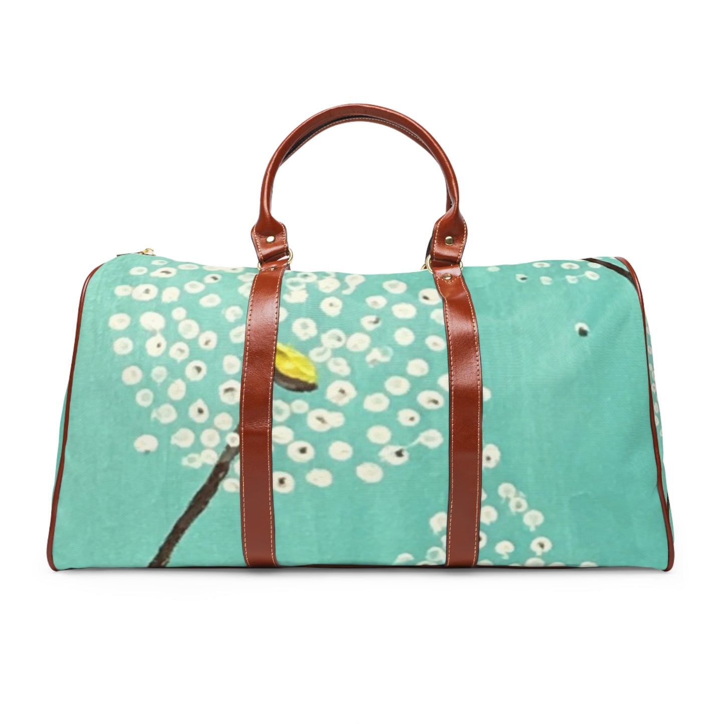 Dance/Travel Bag-White Dandelions